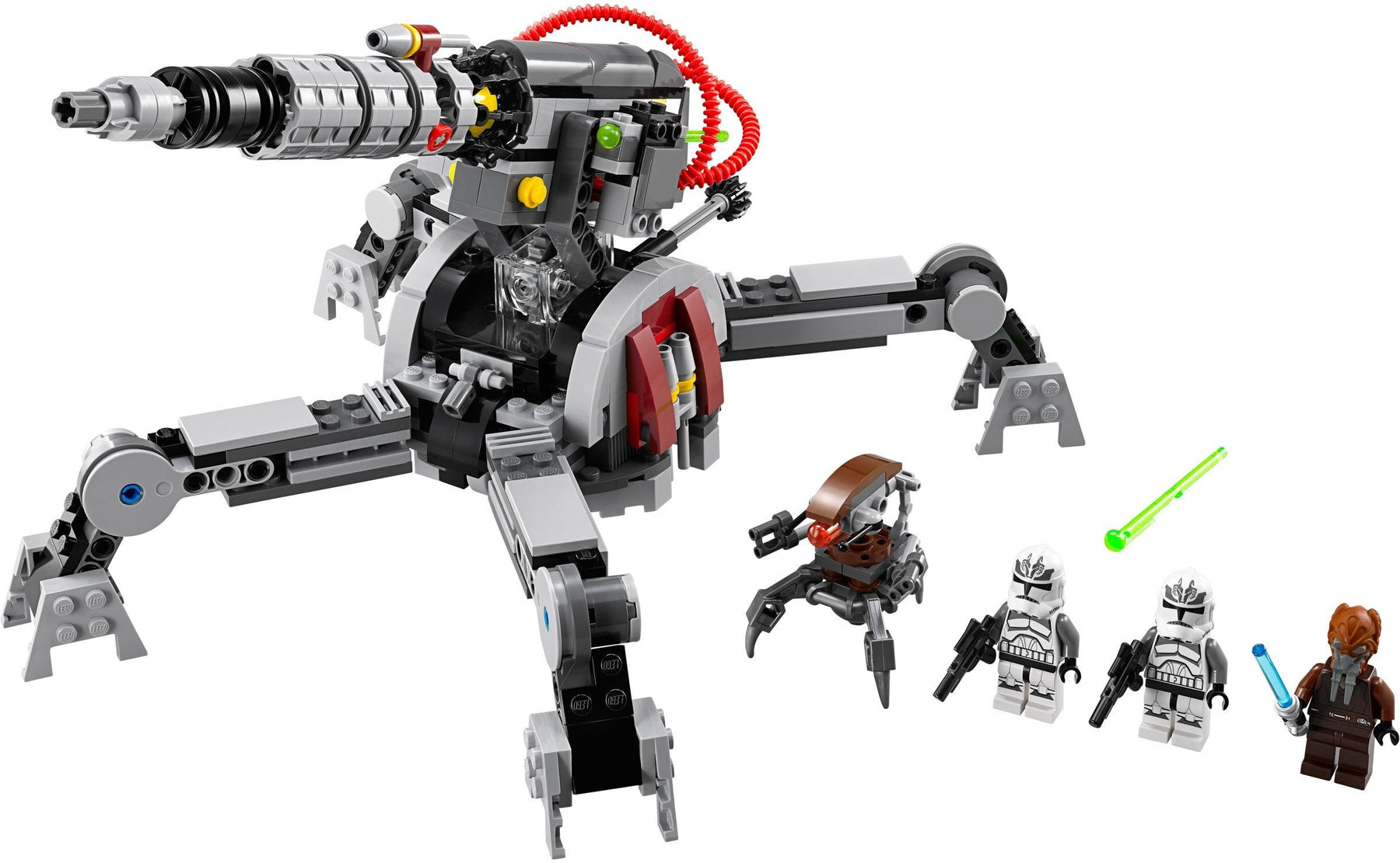LEGO 75045 Republic AV-7 Anti-Vehicle Cannon with Plo Koon - SuperSaverAU - view 2