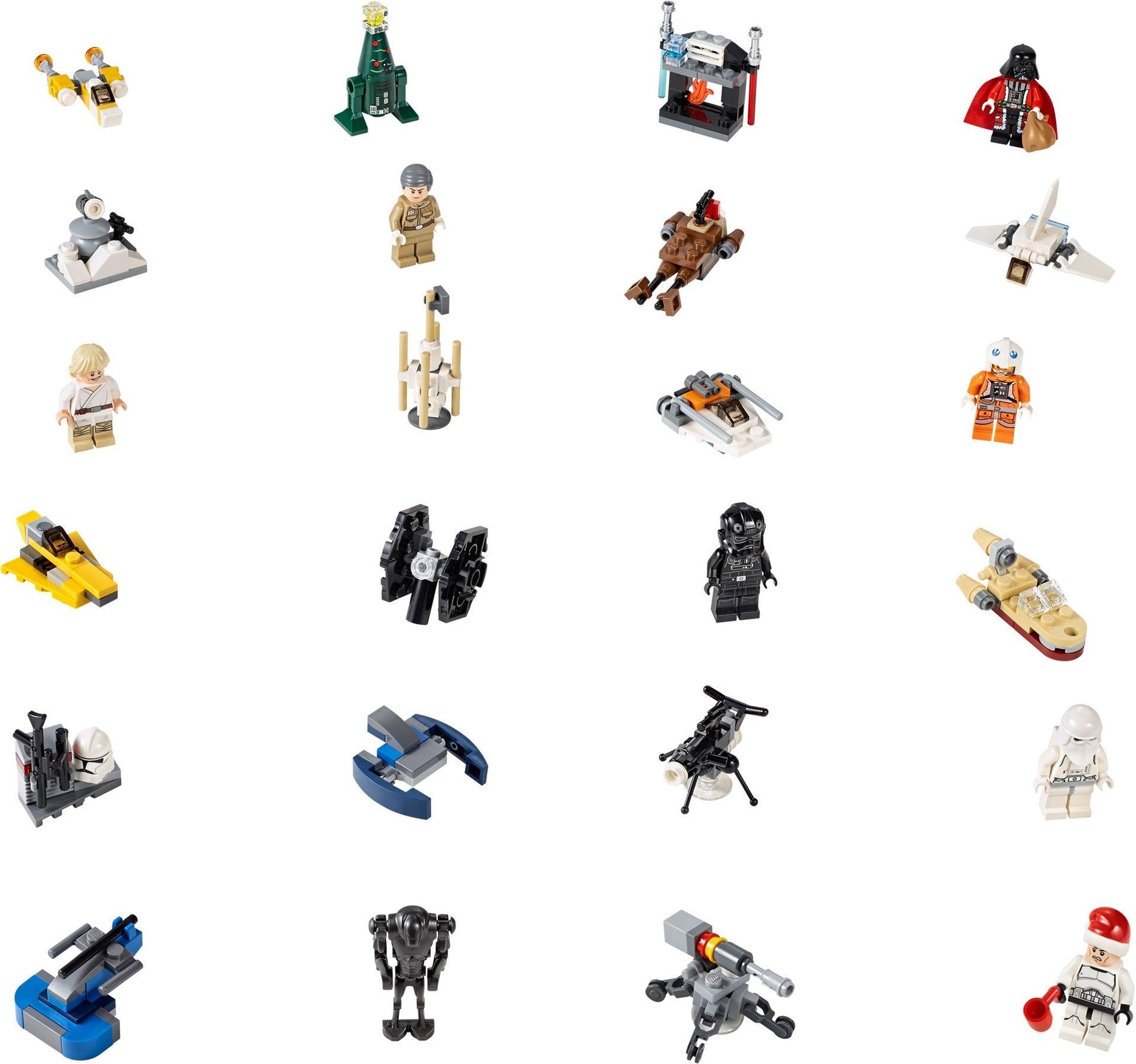 LEGO 75056 Star Wars Advent Calendar - Hoth Holiday Fun - SuperSaverAU - view 3