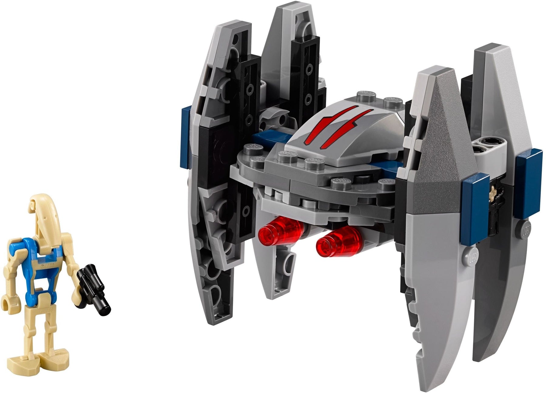 LEGO 75073 Vulture Droid Microfighter - Star Wars - SuperSaverAU - view 5