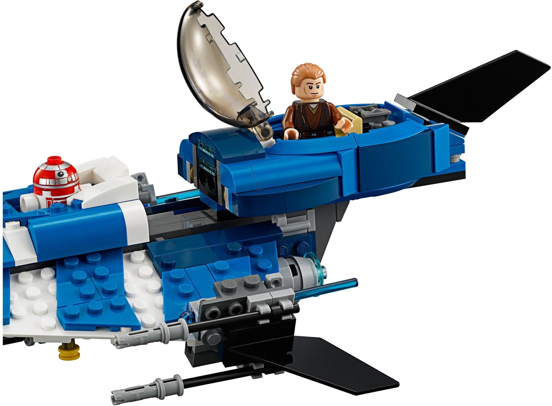LEGO 75087 Anakin's Jedi Starfighter & Asajj Ventress - SuperSaverAU - view 3