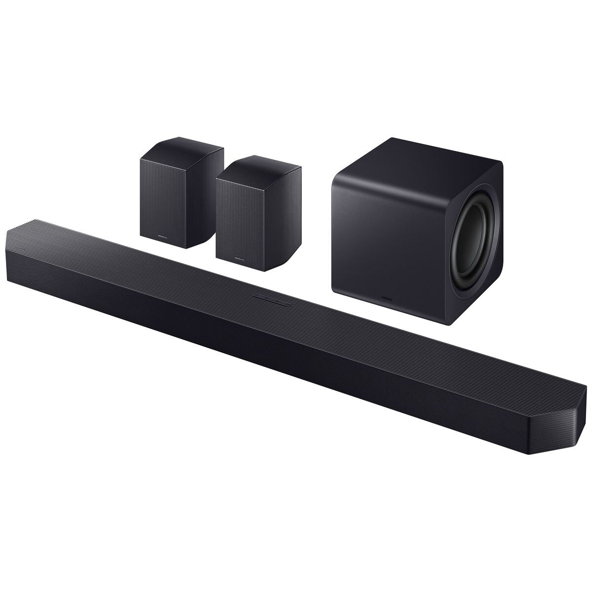 Samsung Q-Series 11.1.4ch Dolby Atmos Soundbar with Subwoofer and Rear Speakers - Black - HW-Q990H-XY