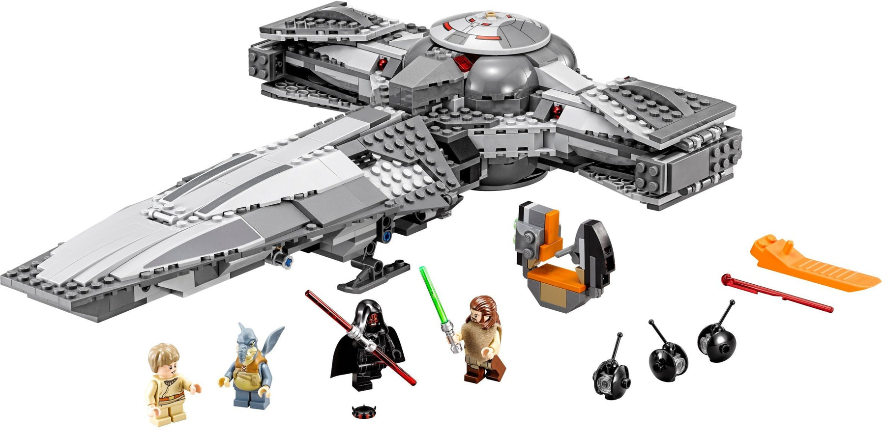 LEGO 75096 Sith Infiltrator - Darth Maul's Starship - SuperSaverAU - view 2