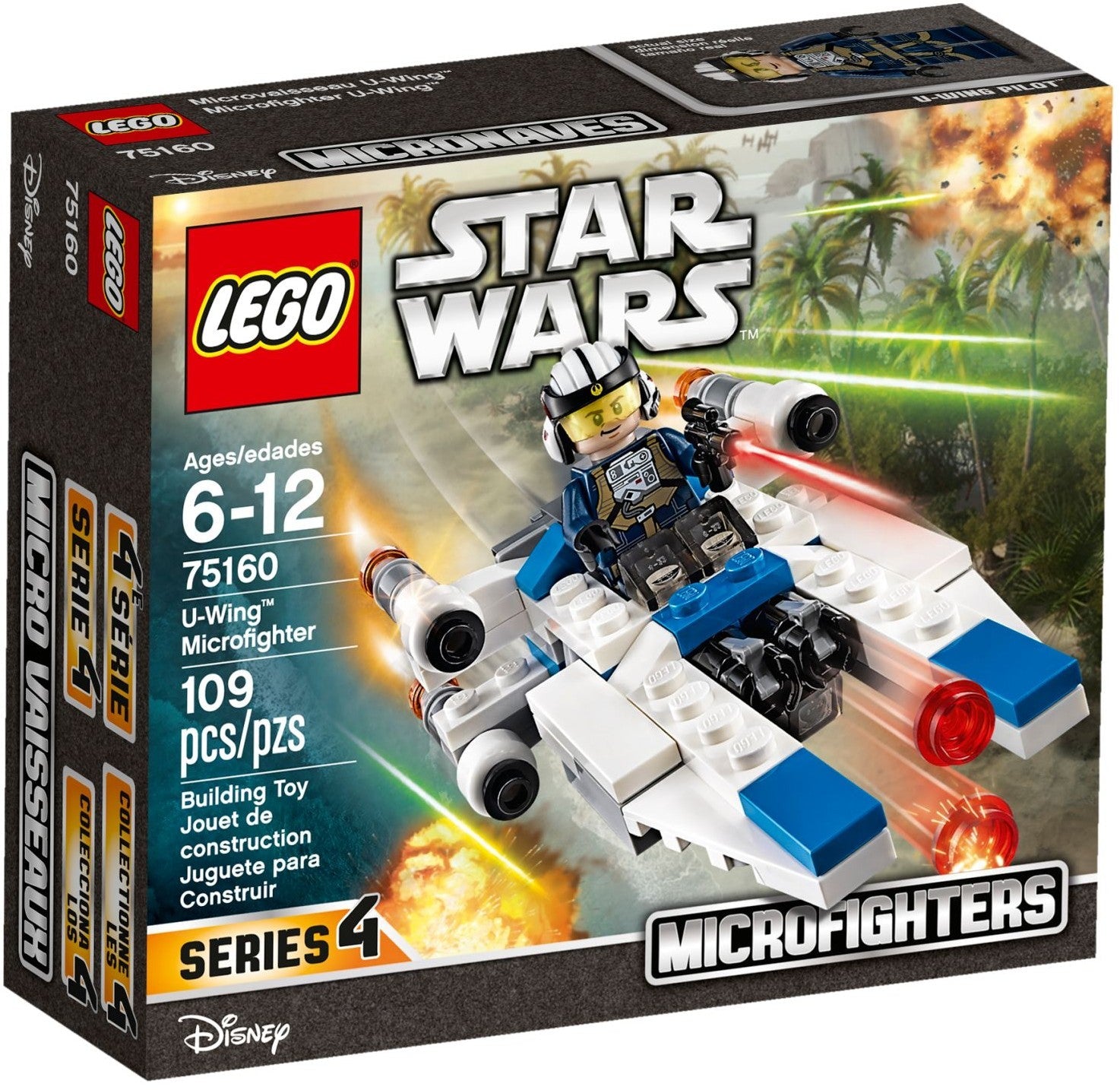 LEGO 75160 U-Wing Microfighter Star Wars Building Toy - SuperSaverAU - view 1