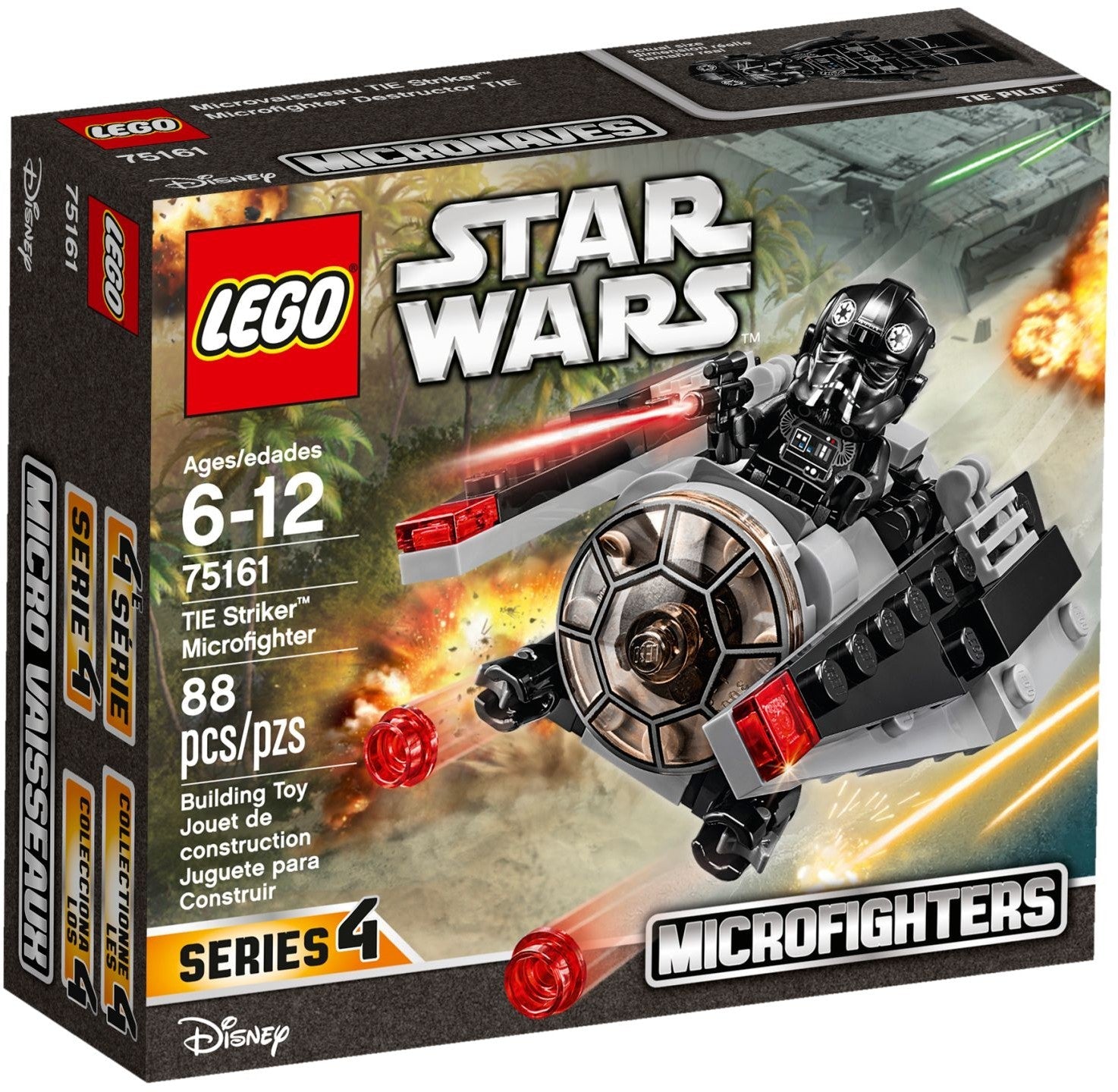 LEGO 75161 TIE Striker Microfighter Star Wars Rogue One - SuperSaverAU - view 1