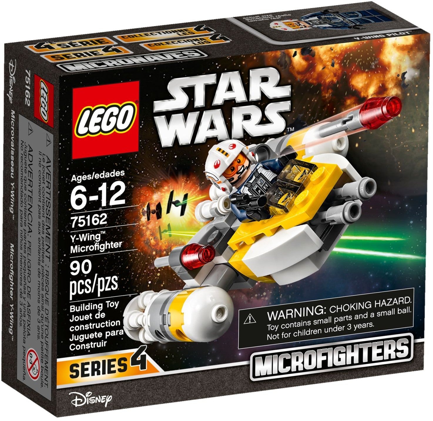LEGO 75162 Y-wing Microfighter Star Wars Building Toy - SuperSaverAU - view 1
