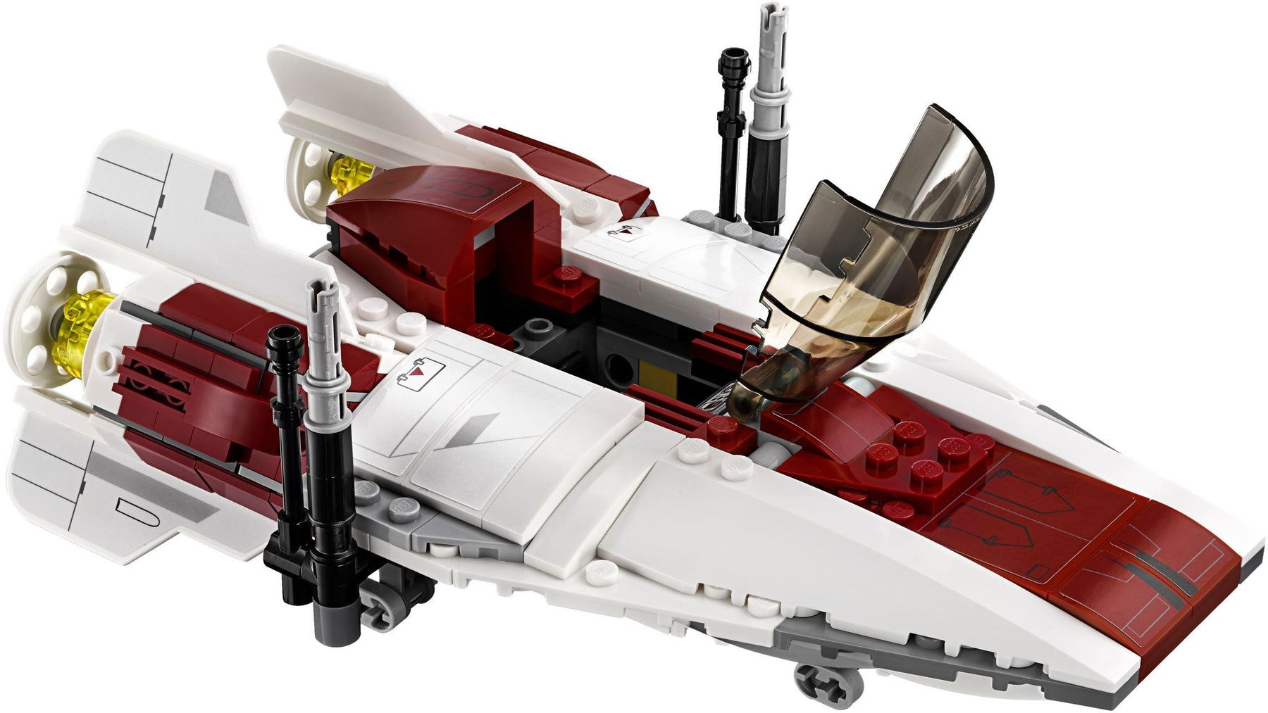 LEGO 75175 A-wing Starfighter with Lando Calrissian - SuperSaverAU - view 3