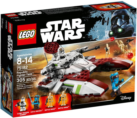 LEGO 75182 Republic Fighter Tank - Aayla Secura & Clone Trooper - SuperSaverAU - view 1