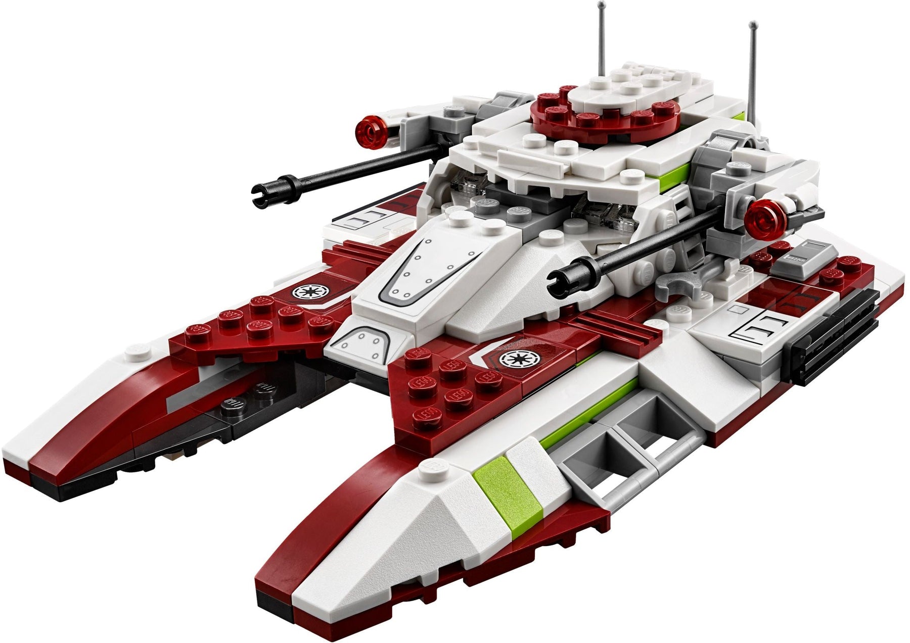LEGO 75182 Republic Fighter Tank - Aayla Secura & Clone Trooper - SuperSaverAU - view 3