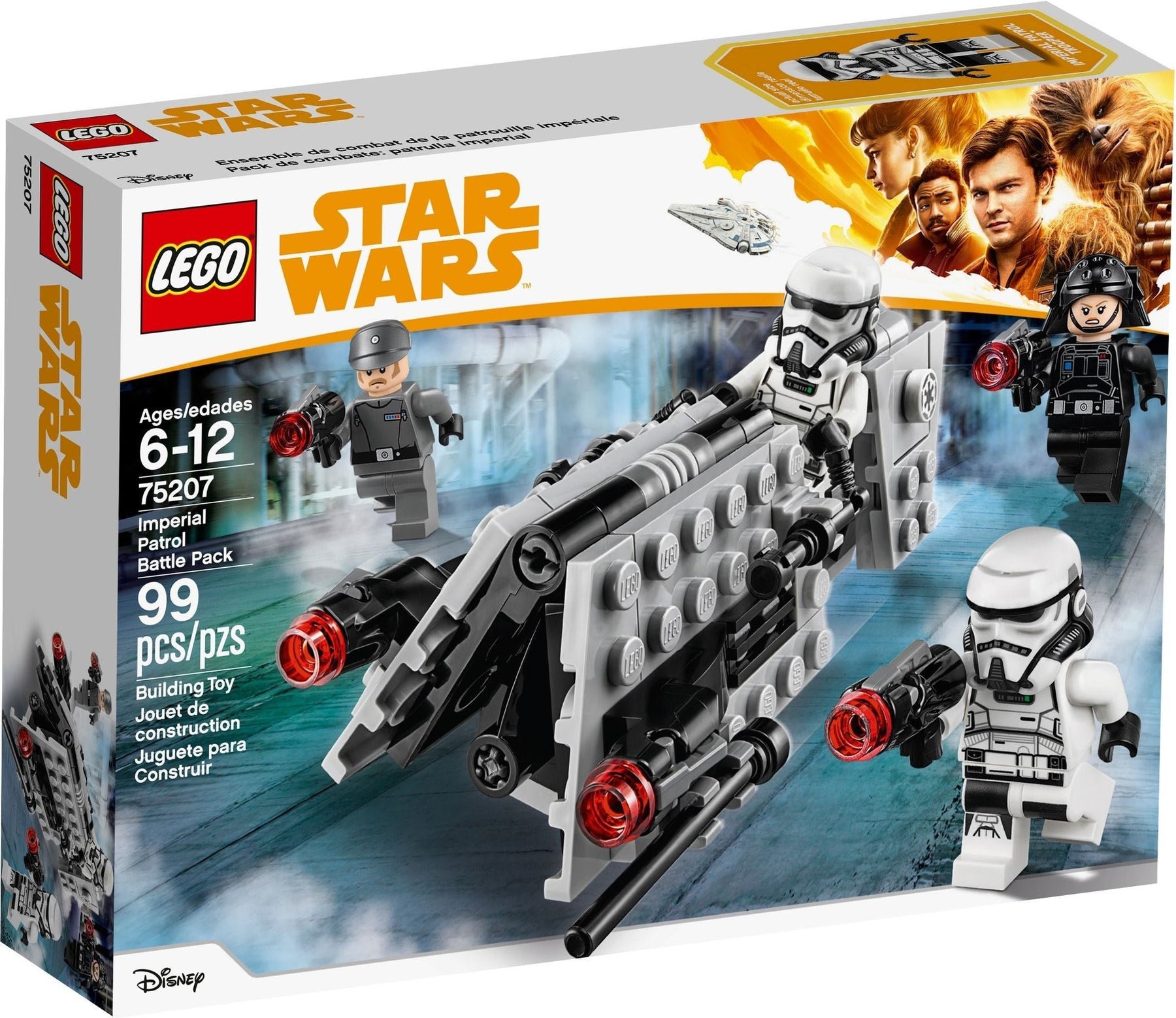 LEGO 75207 Imperial Patrol Battle Pack - Star Wars Speeder - SuperSaverAU - view 1
