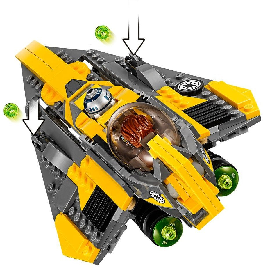 LEGO 75214 Anakin's Jedi Starfighter + R2-D2 - SuperSaverAU - view 3