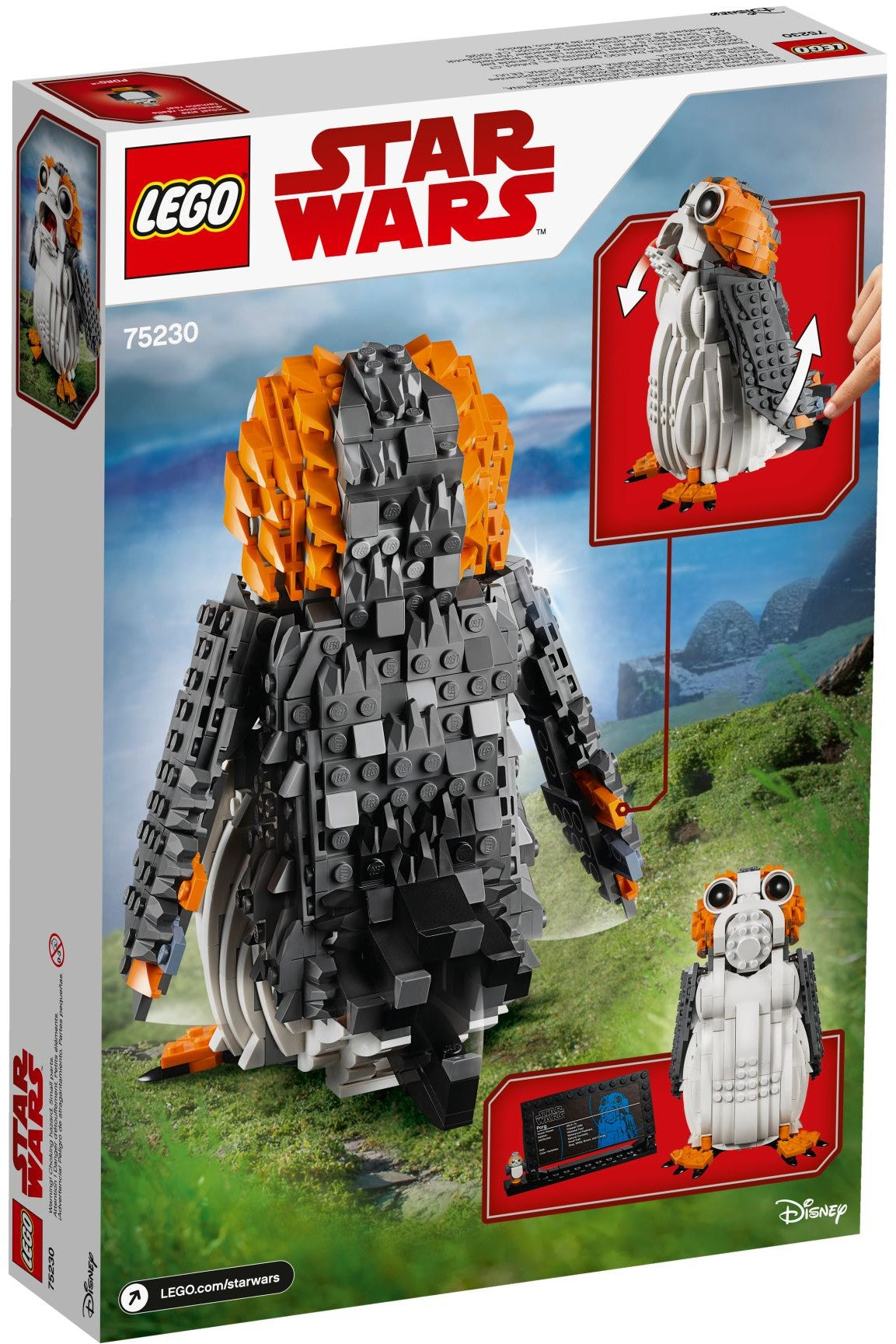 LEGO 75230 Porg Star Wars Building Kit - SuperSaverAU - view 2