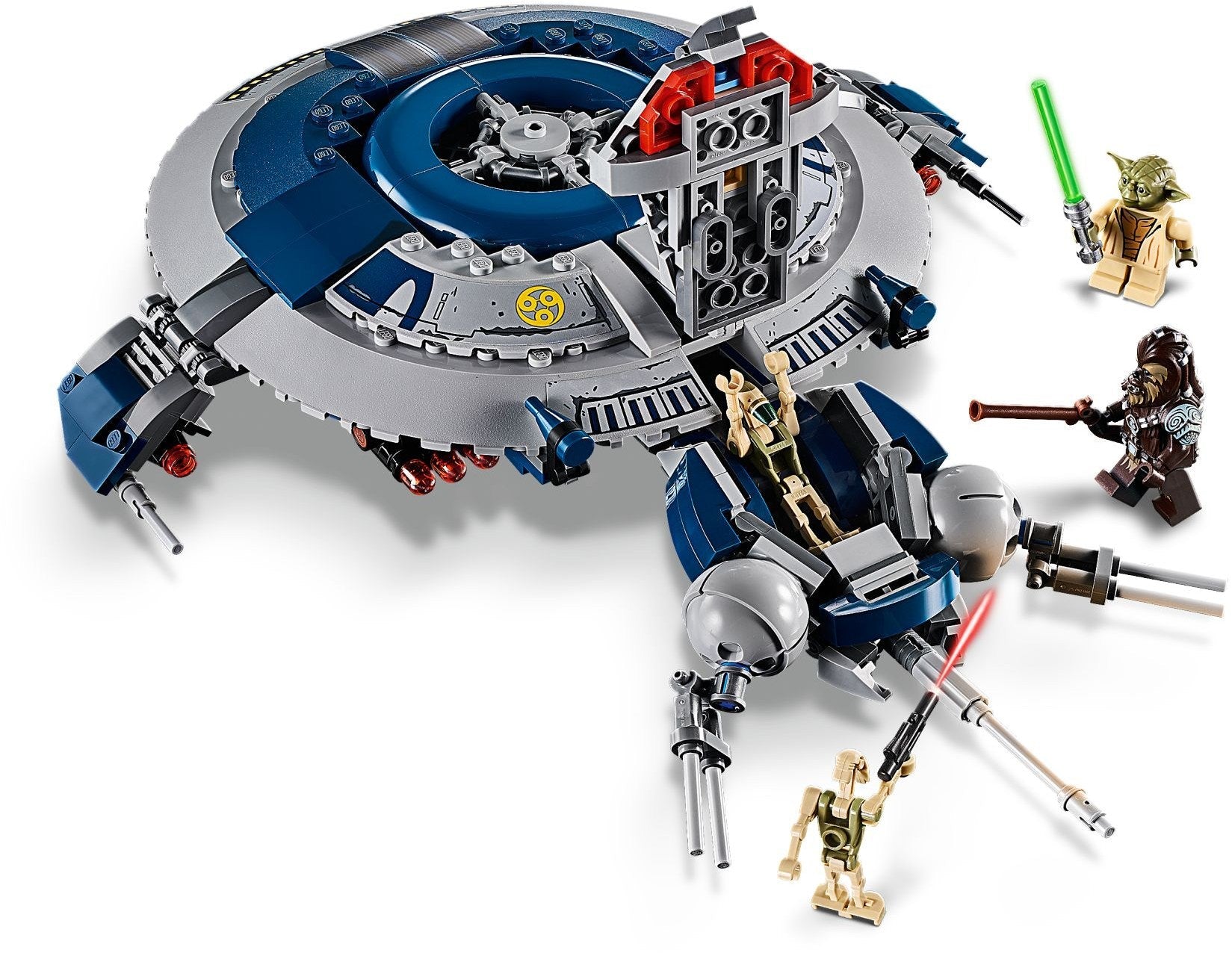 LEGO 75233 Droid Gunship - Star Wars Yoda & Tarfful - SuperSaverAU - view 3