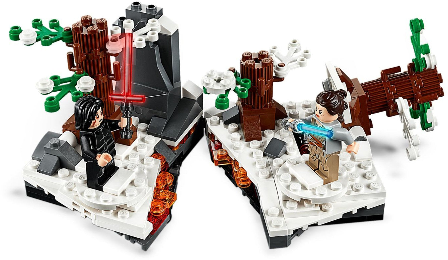 LEGO 75236 Duel on Starkiller Base: Rey vs. Kylo Ren - SuperSaverAU - view 3