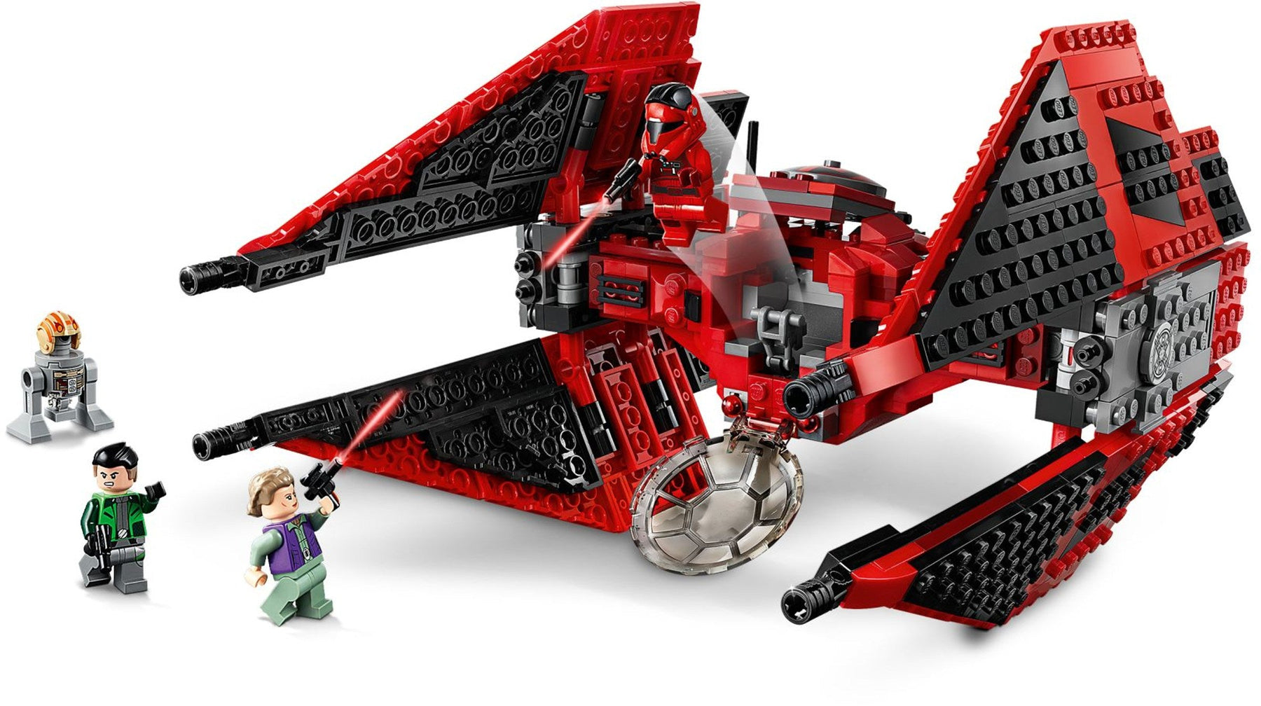 LEGO 75240 Major Vonreg's TIE Fighter - Star Wars Resistance - SuperSaverAU - view 3