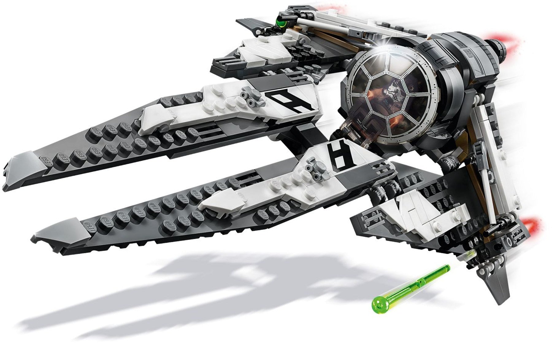LEGO 75242 Black Ace TIE Interceptor - Star Wars Resistance - SuperSaverAU - view 2