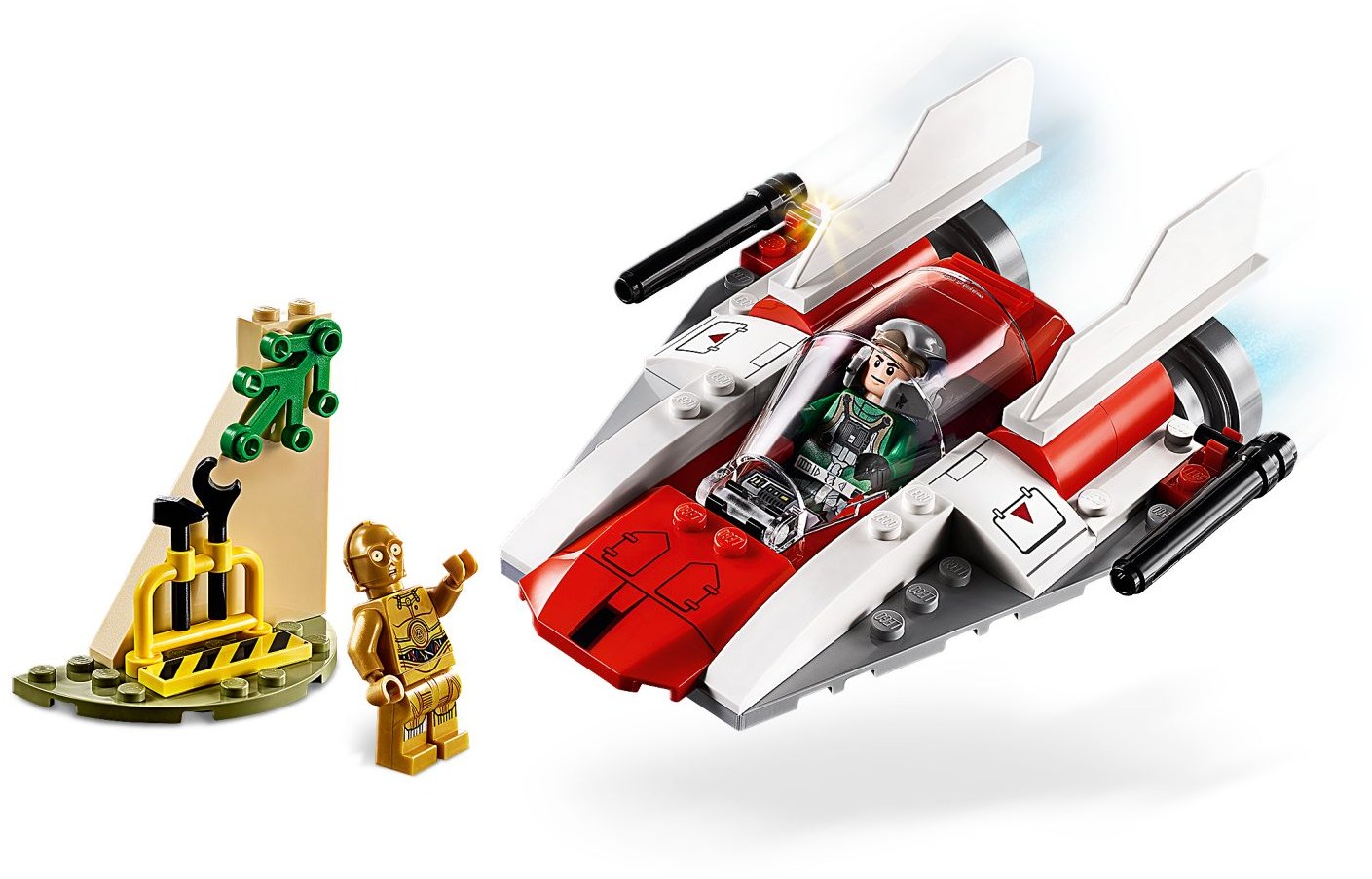 LEGO 75247 Rebel A-wing Starfighter 4+ C-3PO - SuperSaverAU - view 2