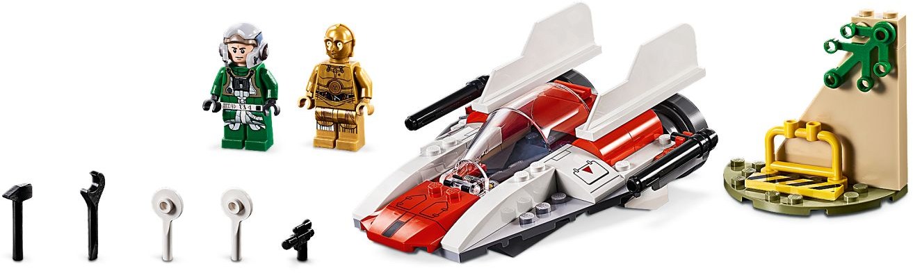 LEGO 75247 Rebel A-wing Starfighter 4+ C-3PO - SuperSaverAU - view 3