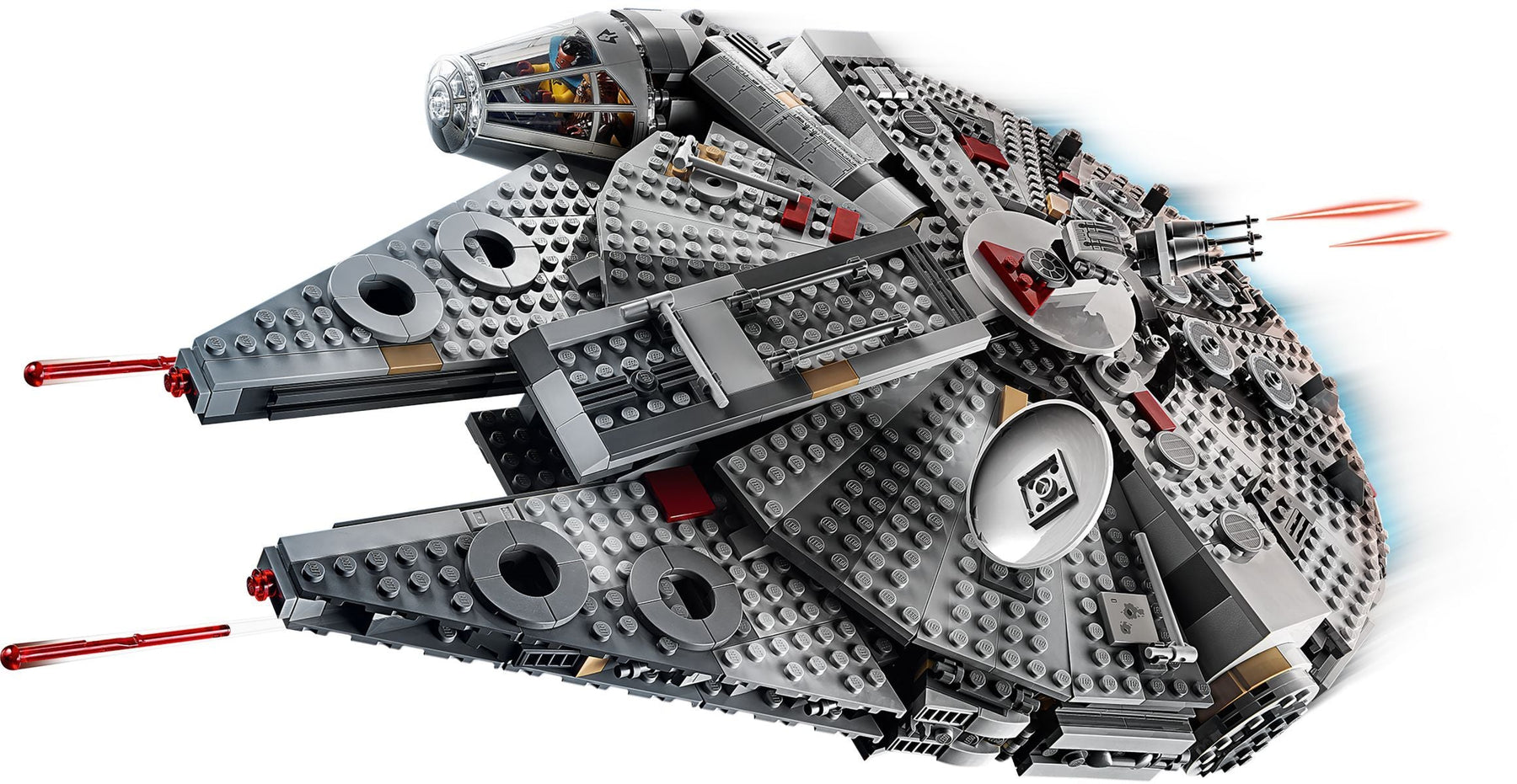 LEGO 75257 Star Wars Millennium Falcon - SuperSaverAU - view 2
