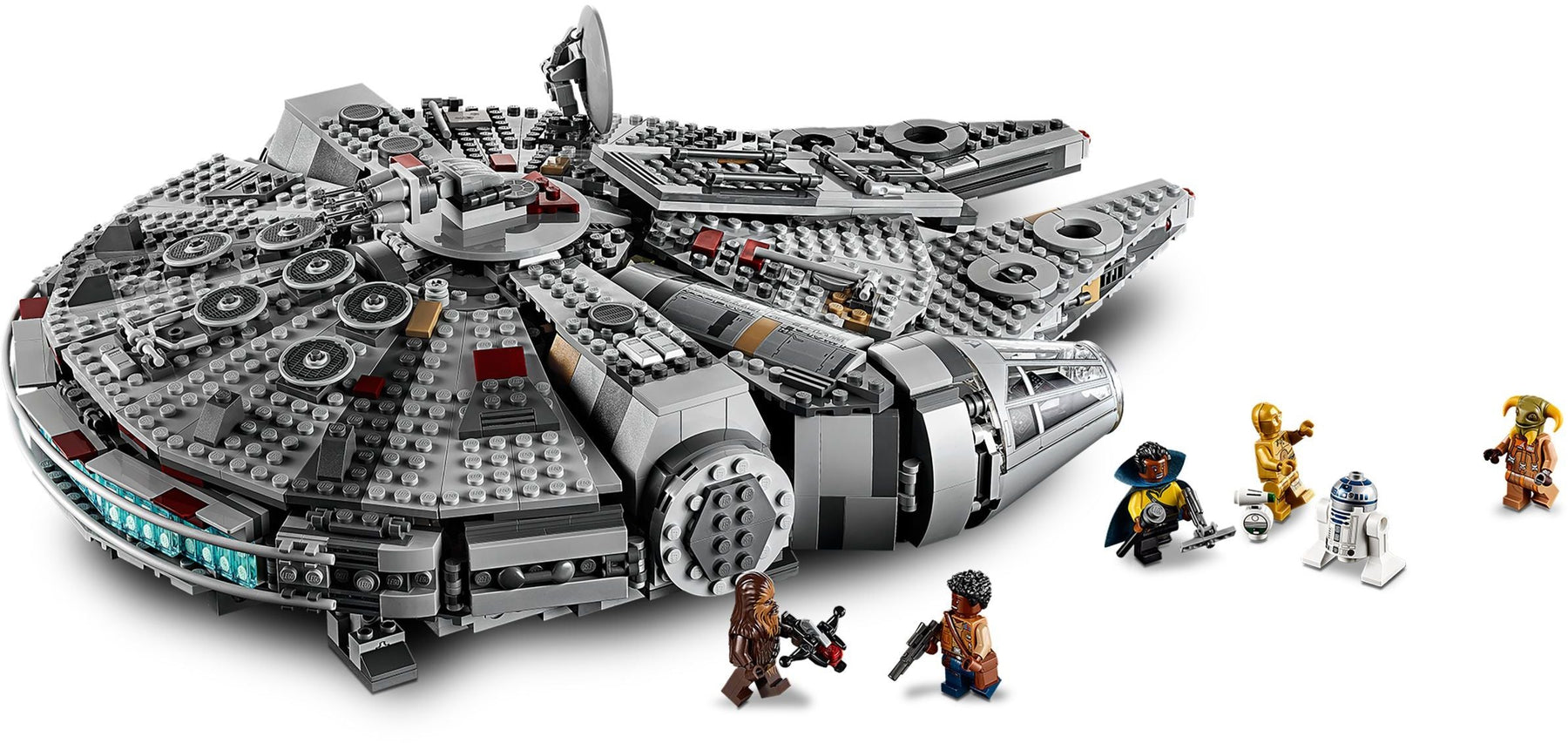 LEGO 75257 Star Wars Millennium Falcon - SuperSaverAU - view 3