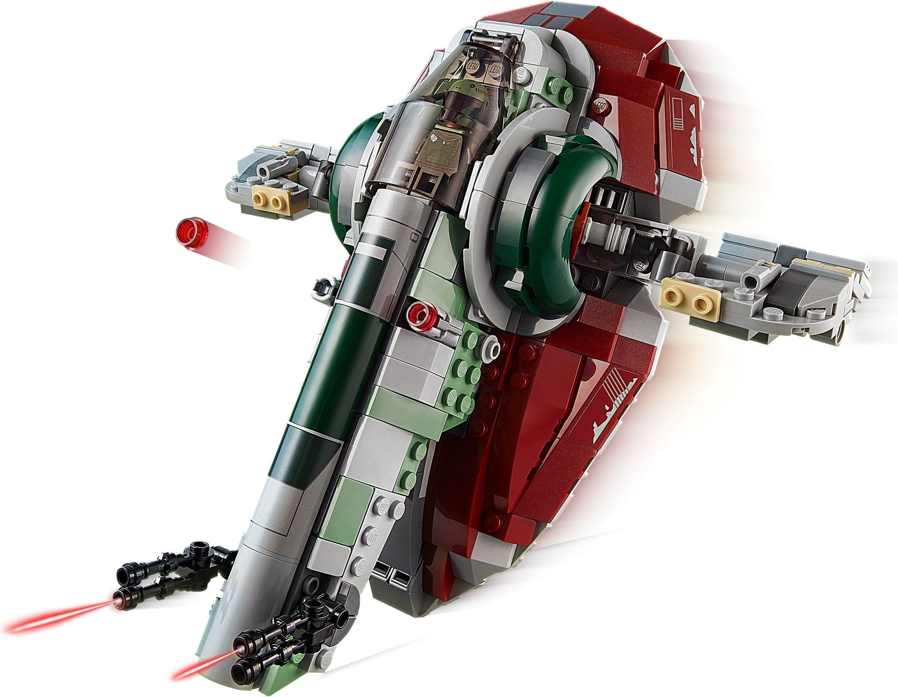 LEGO 75312 Boba Fett's Starship – Mandalorian Toy - SuperSaverAU - view 7