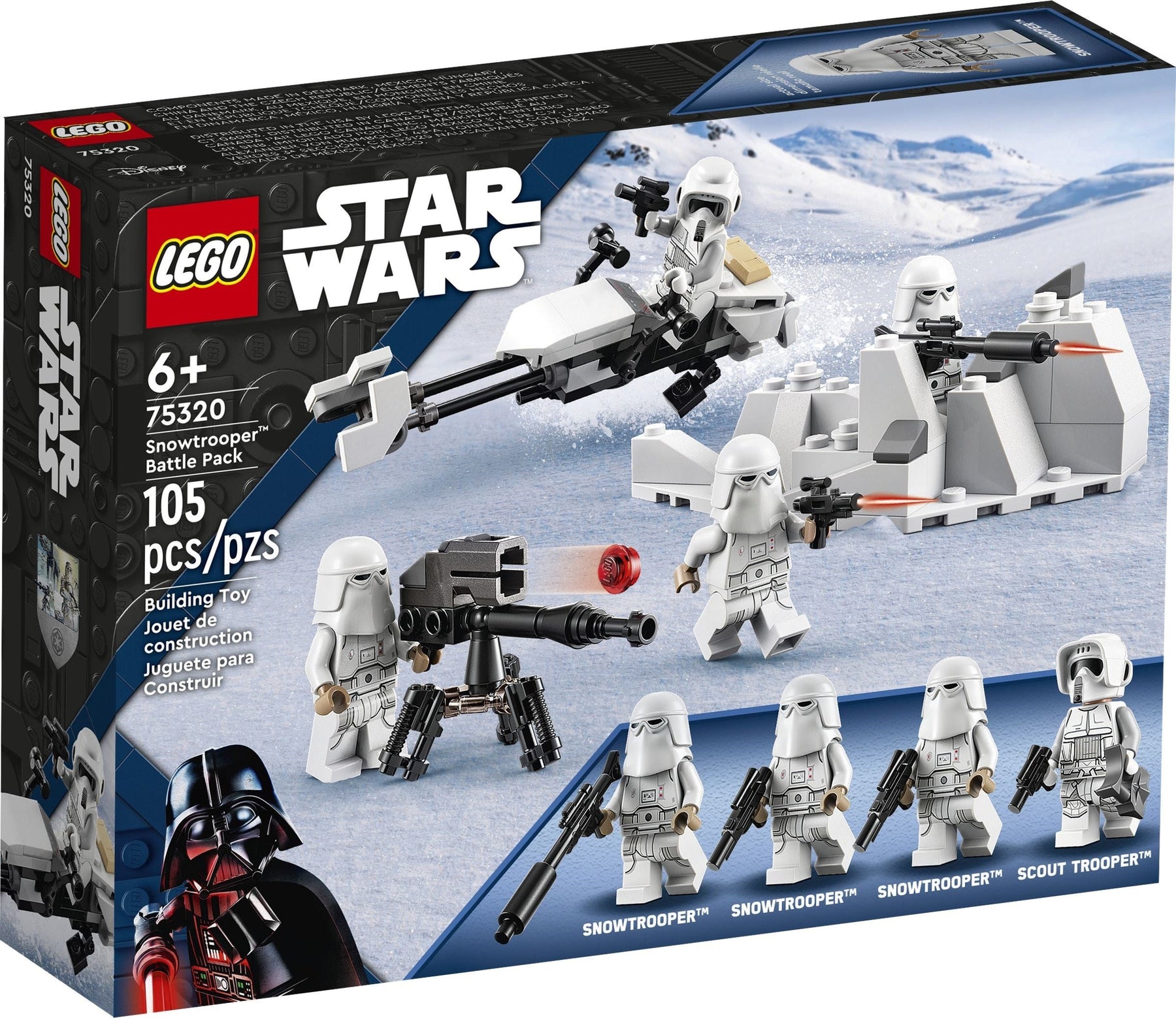 LEGO 75320 Snowtrooper Battle Pack - Star Wars Hoth Army Building Set - SuperSaverAU - view 1