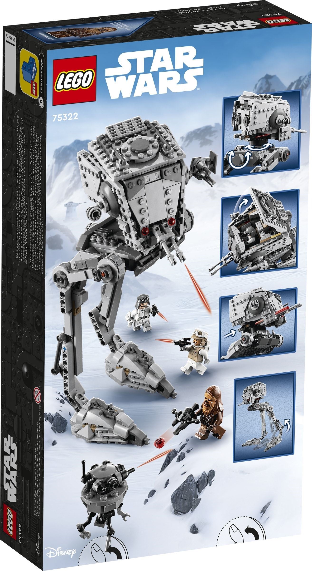 LEGO 75322 AT-ST Walker Hoth Battle Set - SuperSaverAU - view 2