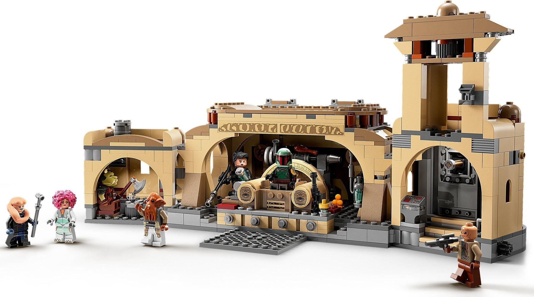 LEGO 75326 Boba Fett's Throne Room Set - SuperSaverAU - view 4
