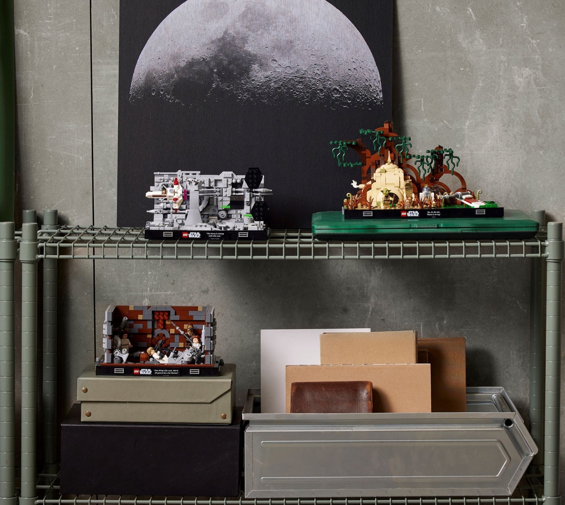LEGO 75329 Star Wars Death Star Trench Run Diorama - SuperSaverAU - view 6