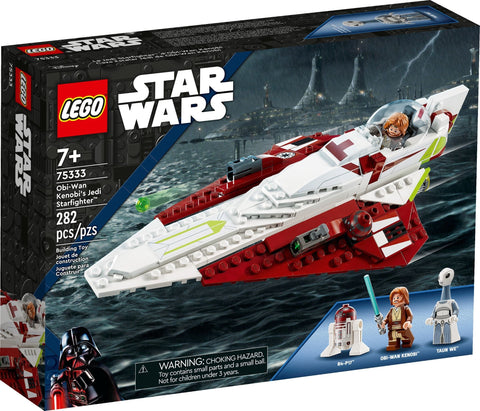 LEGO 75333 Star Wars Obi-Wan Kenobi’s Jedi Starfighter - SuperSaverAU - view 1