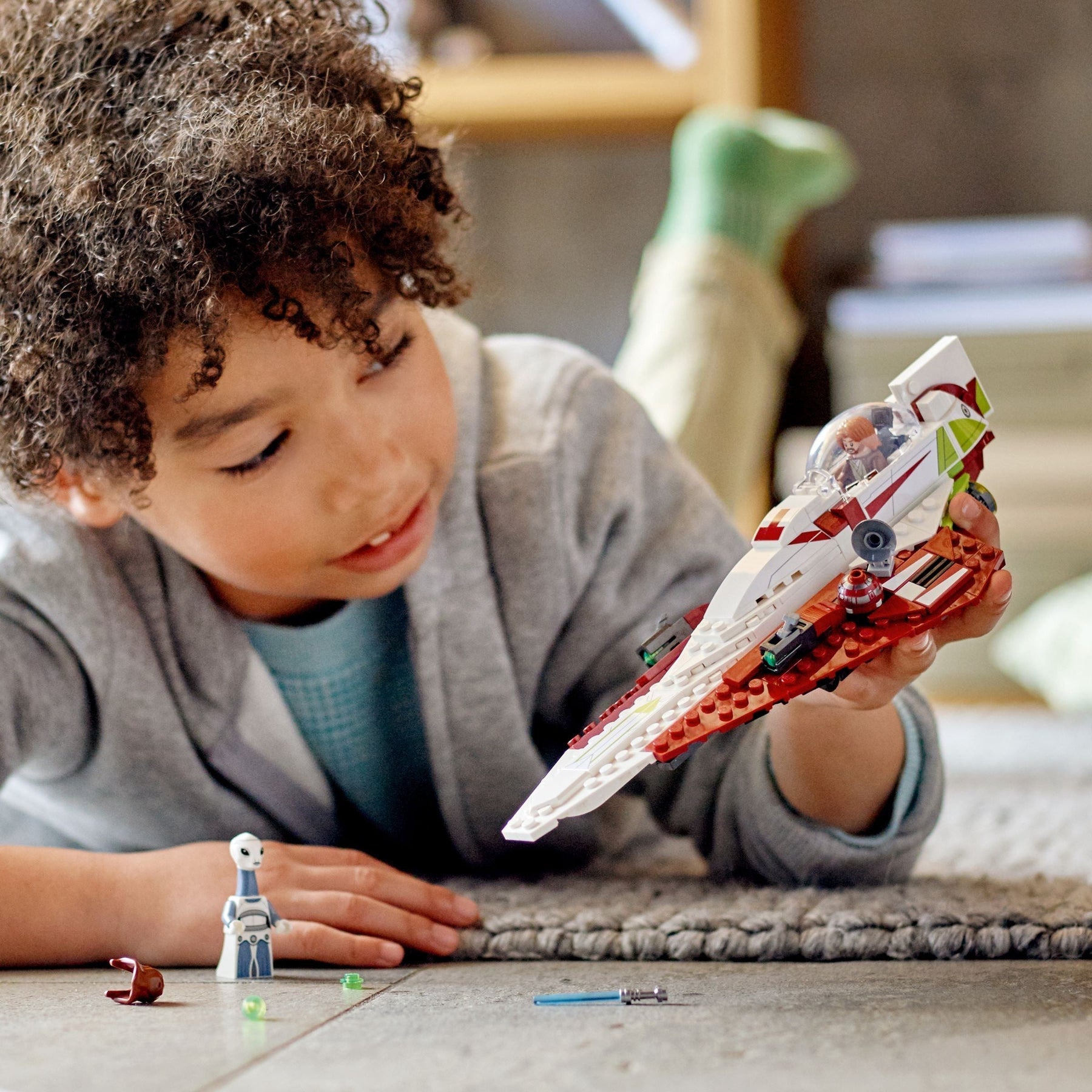 LEGO 75333 Star Wars Obi-Wan Kenobi’s Jedi Starfighter - SuperSaverAU - view 7