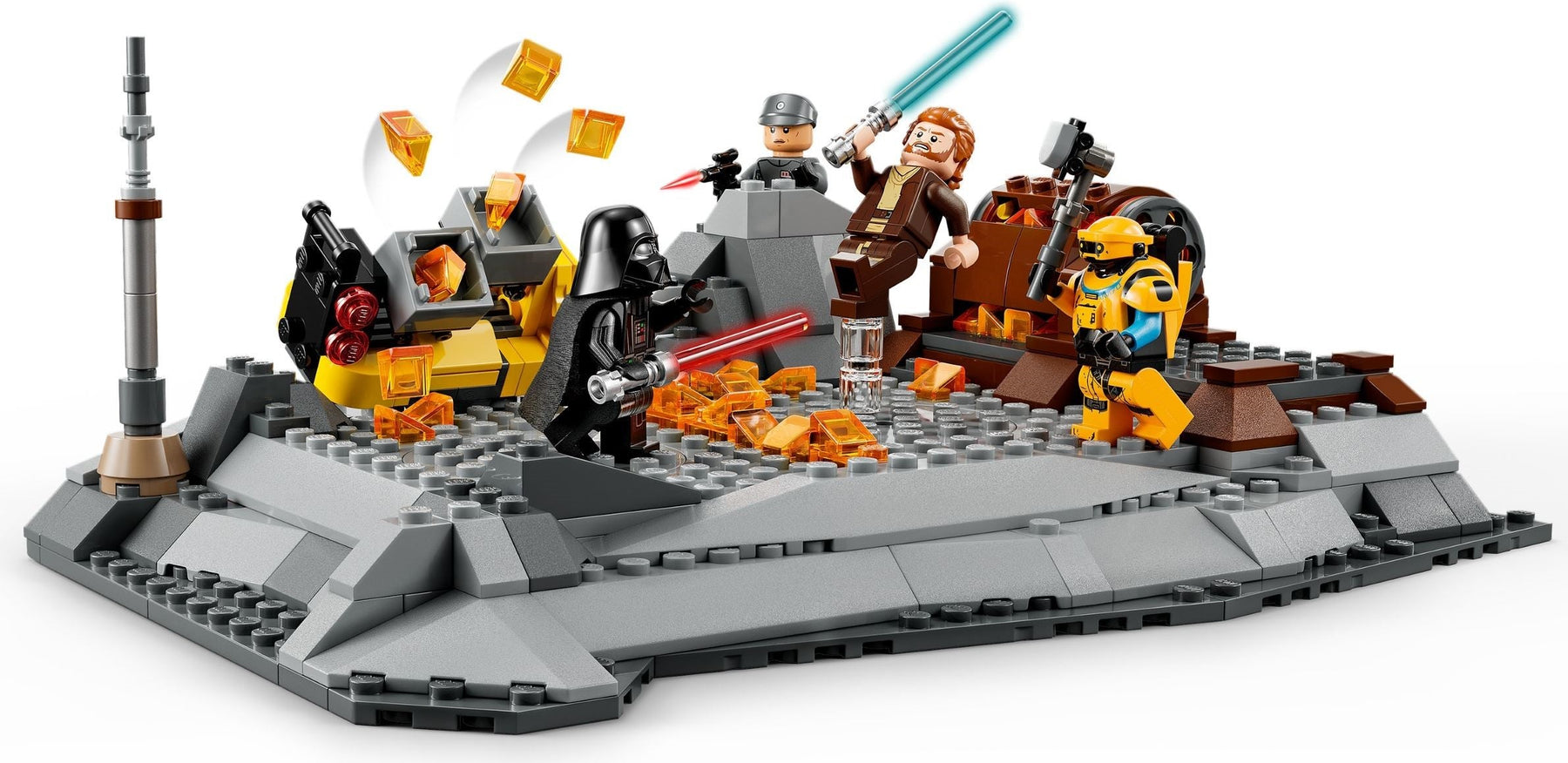 LEGO 75334 Obi-Wan vs. Vader Star Wars Building Set - SuperSaverAU - view 3