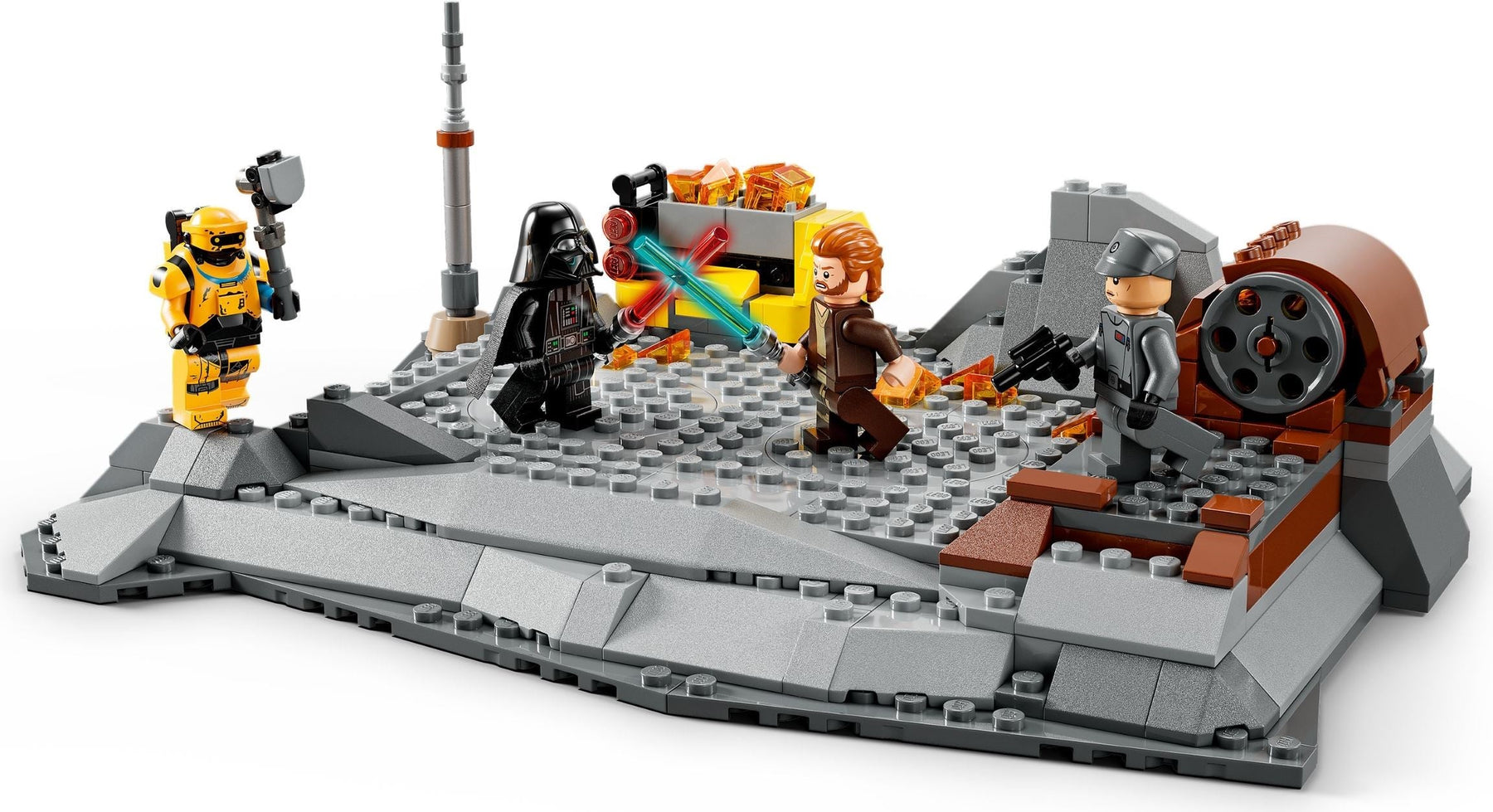 LEGO 75334 Obi-Wan vs. Vader Star Wars Building Set - SuperSaverAU - view 4