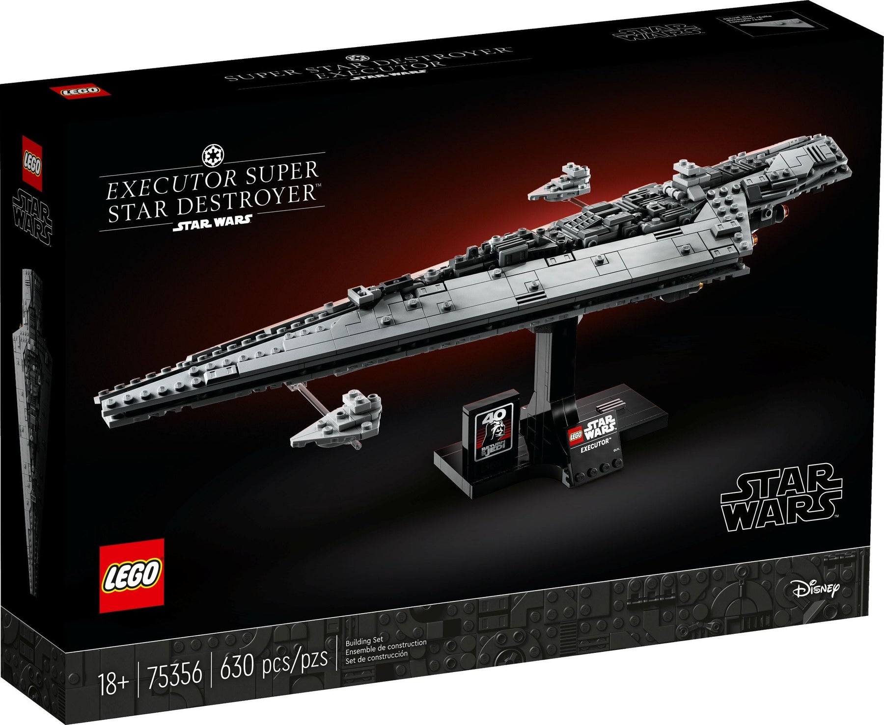 LEGO 75356 Executor Super Star Destroyer – Star Wars Display Model - SuperSaverAU - view 1