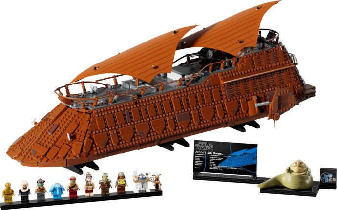 LEGO Star Wars Series 75397 Jabba's Sail Barge - SuperSaverAU - view 1