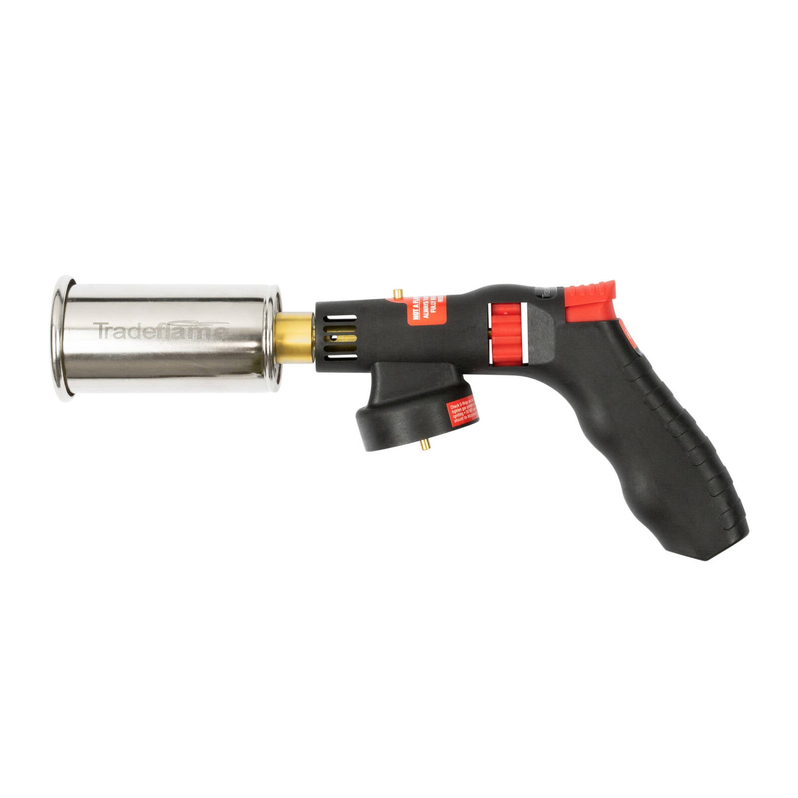 Tradeflame Multi Purpose Power Torch - Stainless Steel and Brass, Multi-Fuel