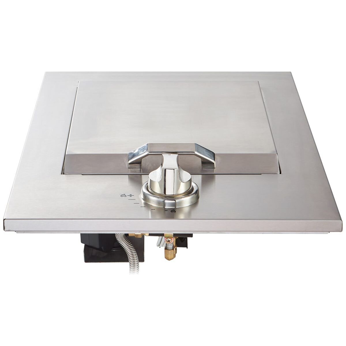 Smart Drop-In LPG Side Burner - Cast Iron Tube Burner, 304 Stainless Steel - SMA-DSG0010-SS