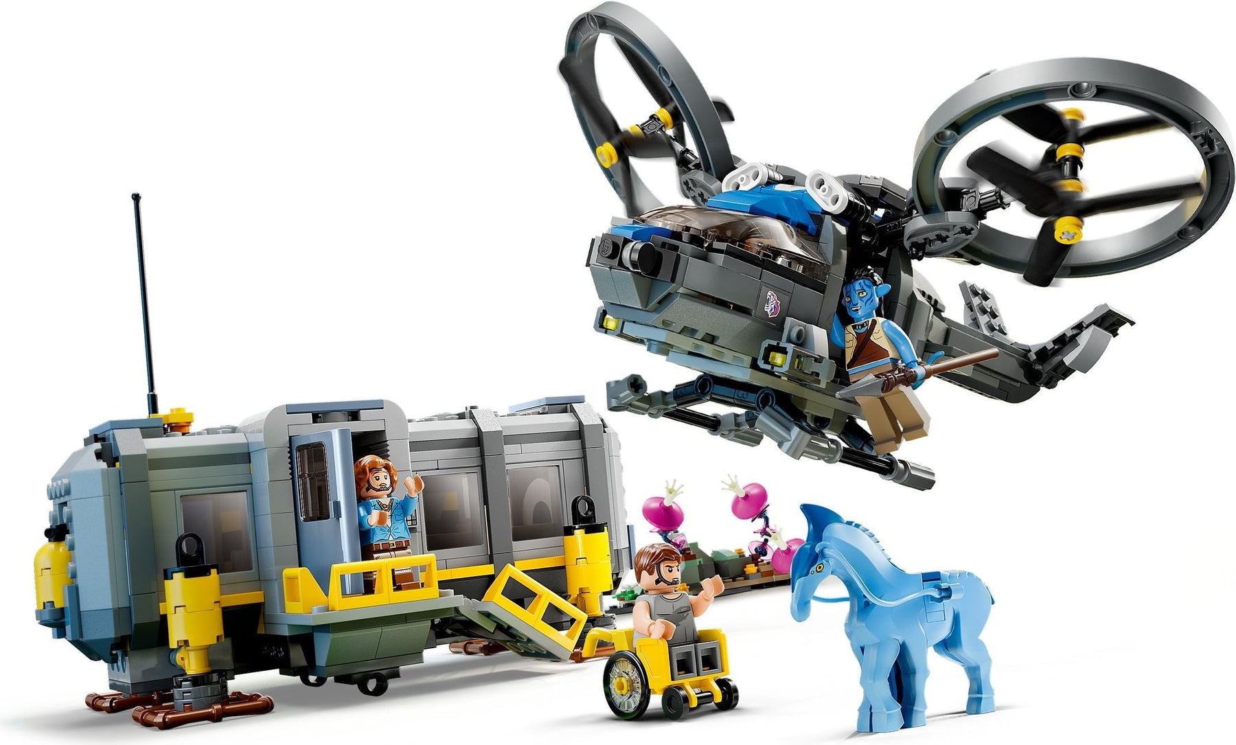LEGO Avatar 75573 Floating Mountains: Site 26 & RDA Samson- Auzzi Store