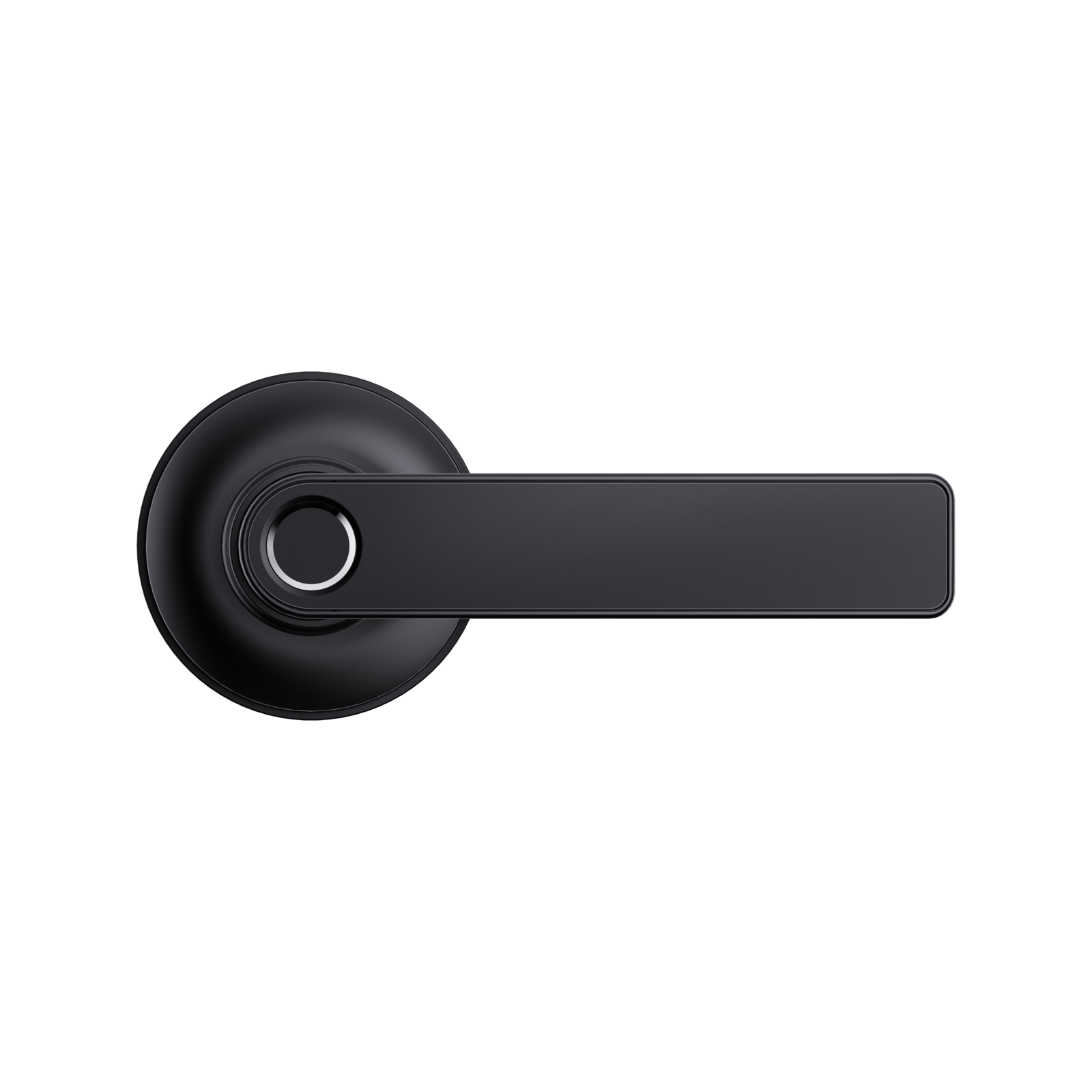 Gainsborough Liberty Smart Lever Lock GLIBLEVBL - Black, App Controlled, Fingerprint