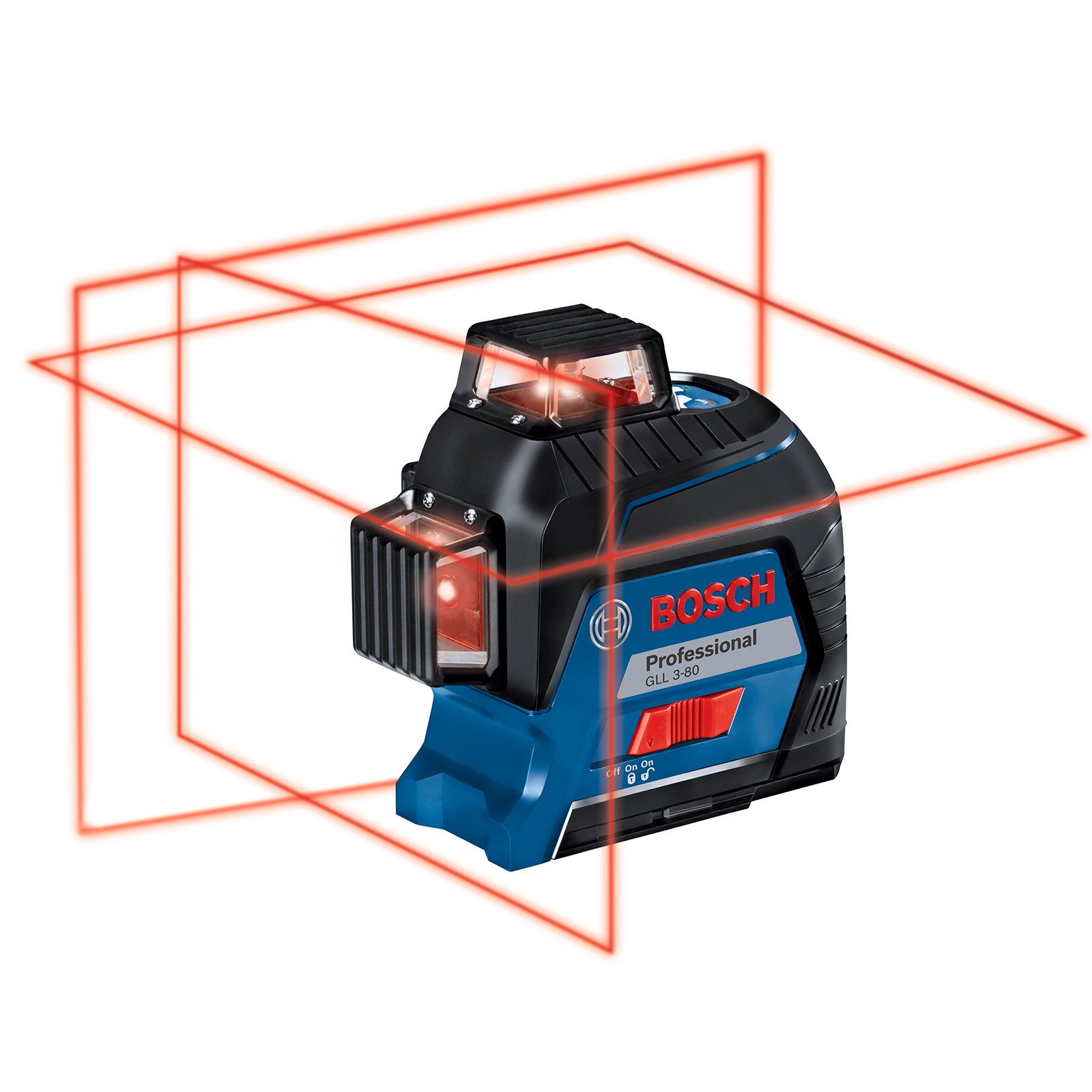 Bosch Blue 3 x 360 Extra Bright Plane Line Laser GLL 3-80 0601063S00
