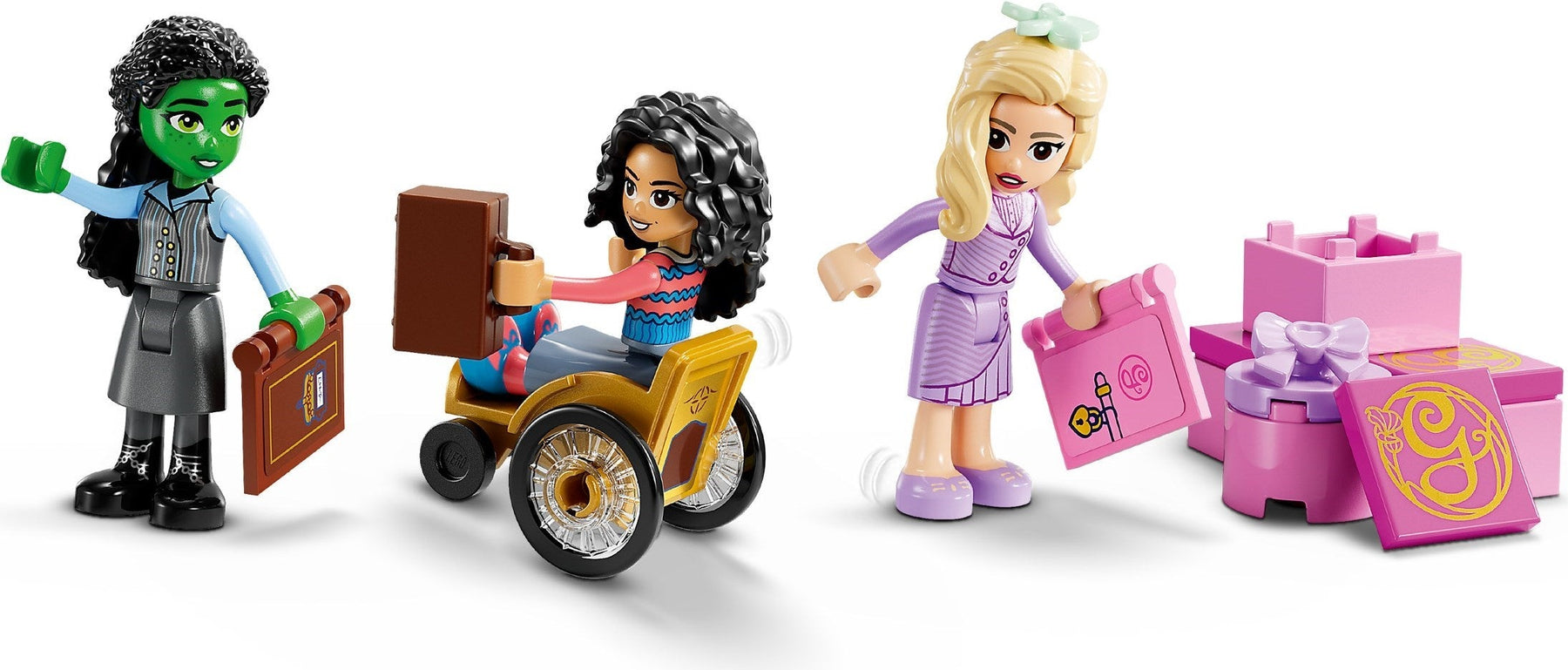 LEGO Wicked 75681 - Glinda, Elphaba, Nessarose at Shiz University - SuperSaverAU - view 6
