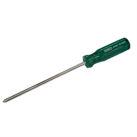 Stanley 150mm No.2 Phillips Screwdriver Steel Green