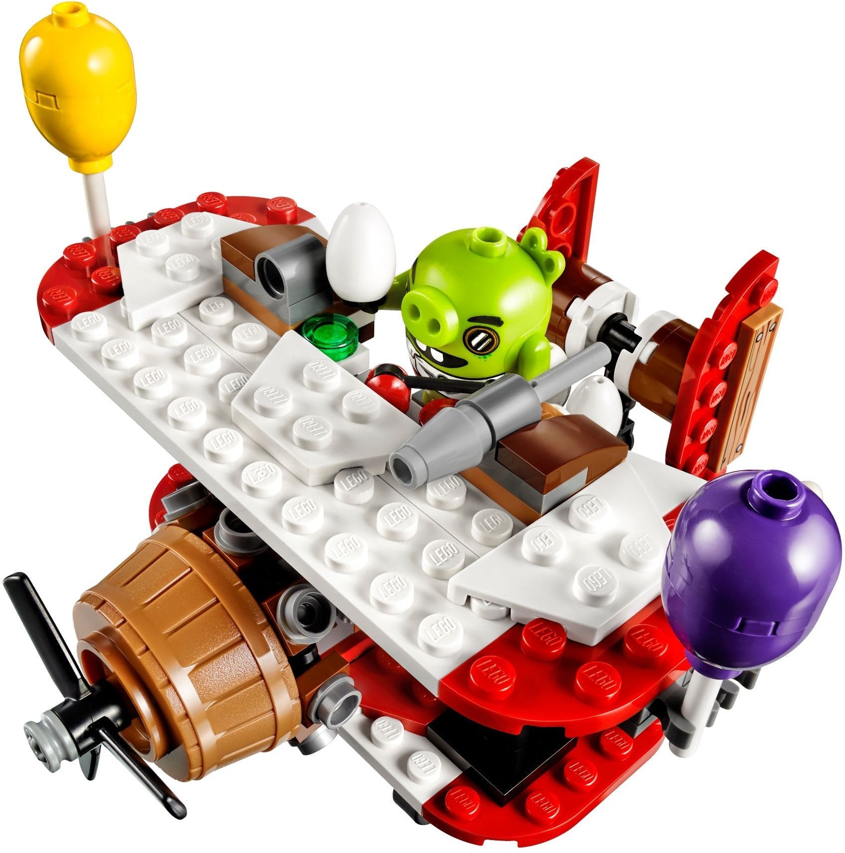 LEGO Angry Birds 75822 Piggy Plane Attack Building Kit 168 Piece- Auzzi Store