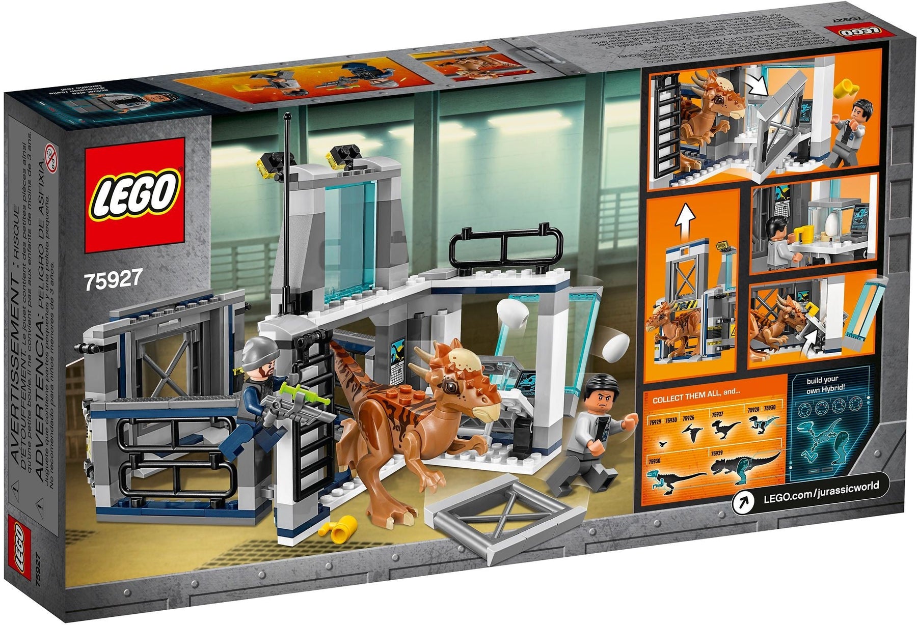 LEGO 75927 Stygimoloch Dinosaur Breakout Lab Jurassic World - SuperSaverAU - view 4