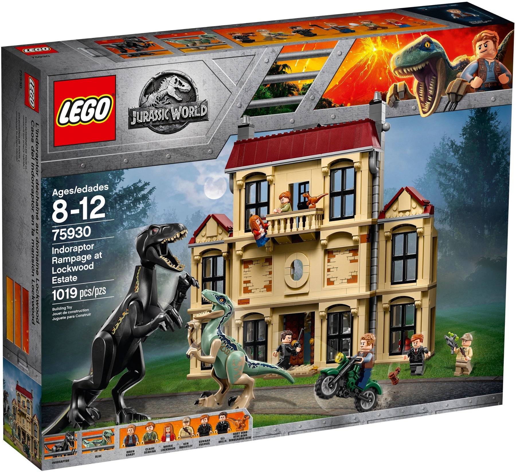 LEGO 75930 Jurassic World Indoraptor Rampage - SuperSaverAU - view 1