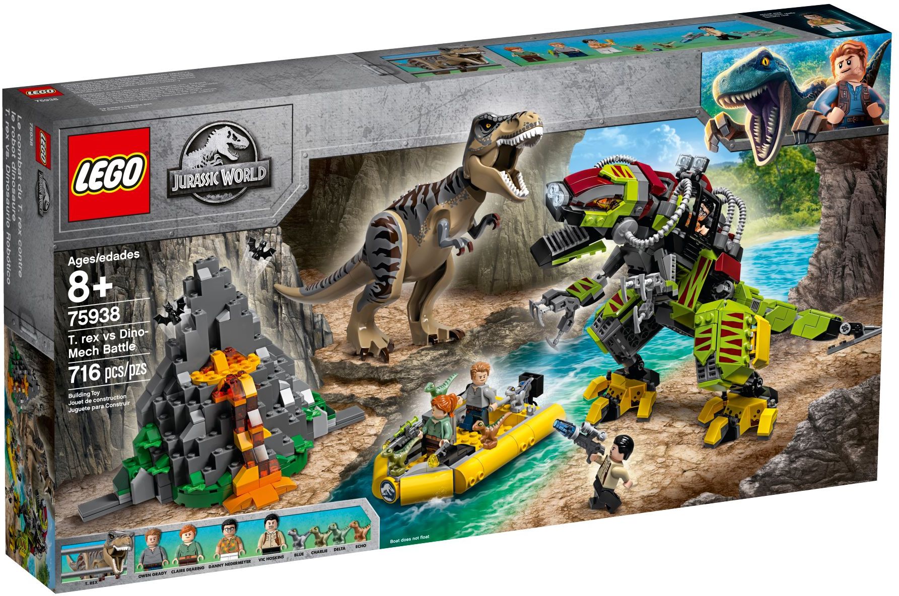 LEGO 75938 T. rex vs. Dino-Mech Battle - SuperSaverAU - view 1