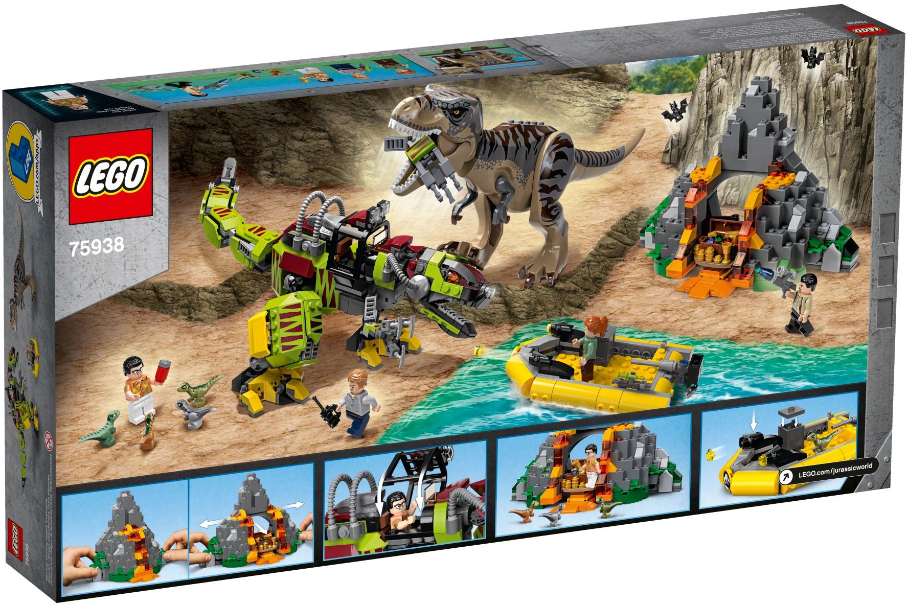 LEGO 75938 T. rex vs. Dino-Mech Battle - SuperSaverAU - view 4