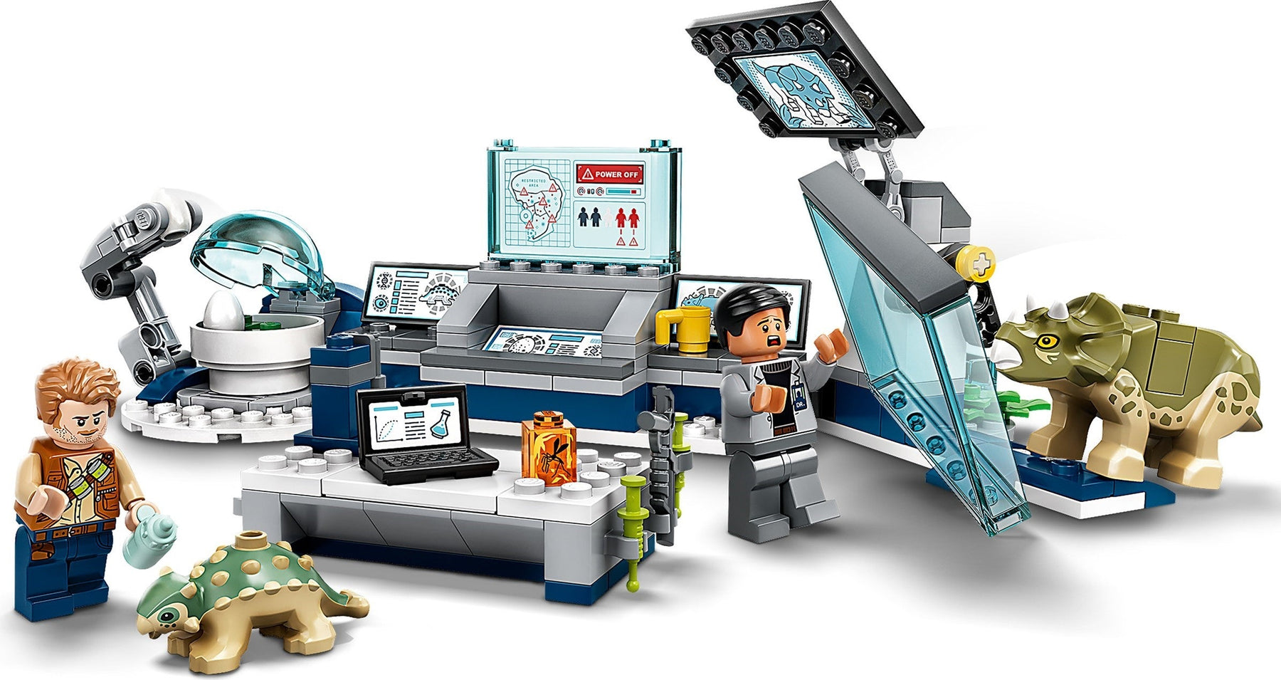 LEGO 75939 Dr. Wu's Lab: Baby Dinosaur Breakout - SuperSaverAU - view 3