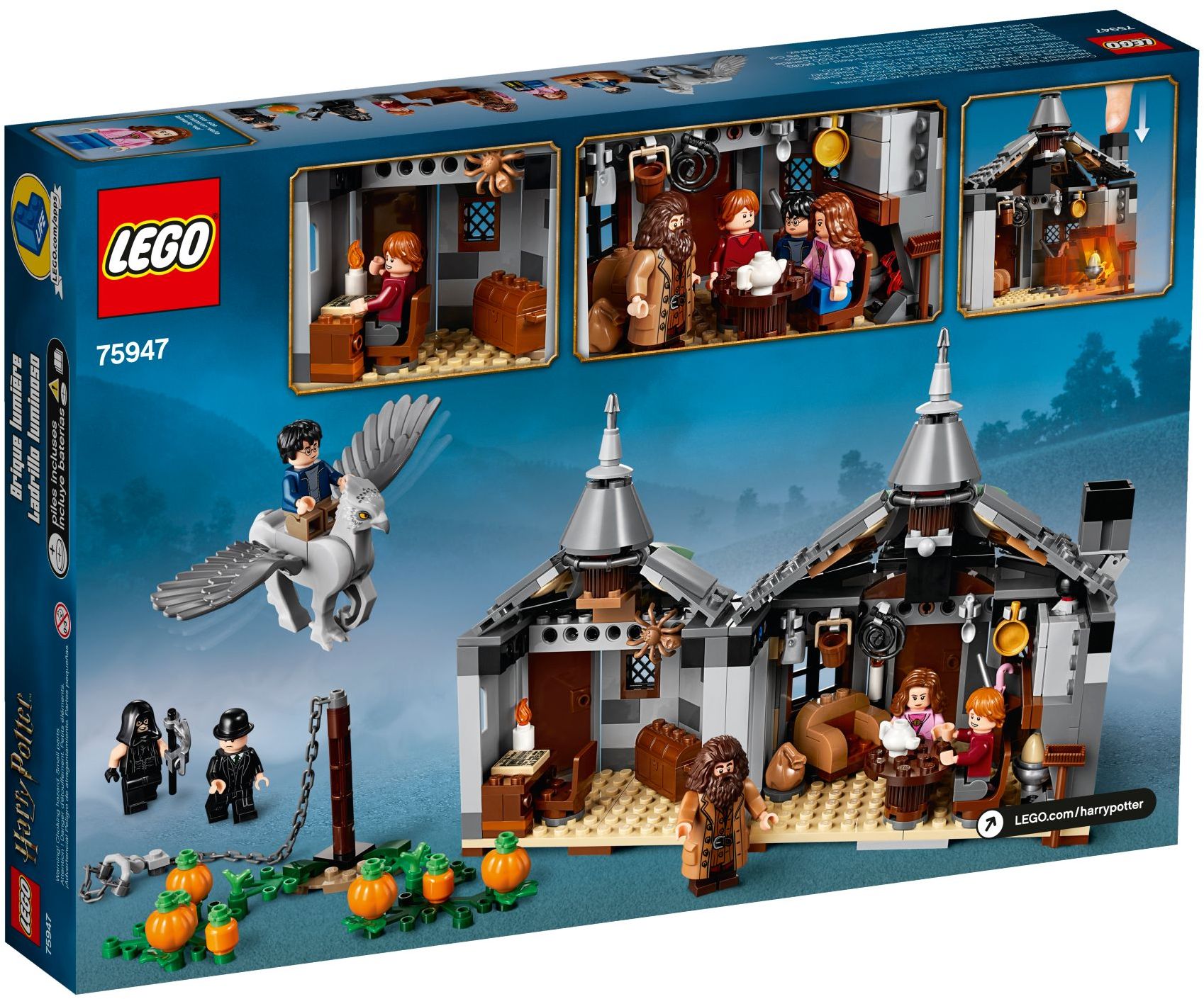 LEGO Harry Potter: Hagrid’s Hut Buckbeak’s Rescue (75947) - SuperSaverAU - view 4