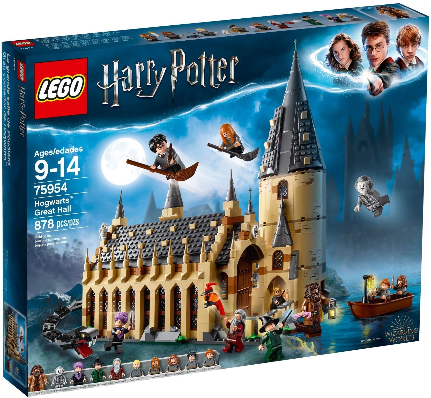 LEGO 75954 Hogwarts Great Hall Building Kit - SuperSaverAU - view 1
