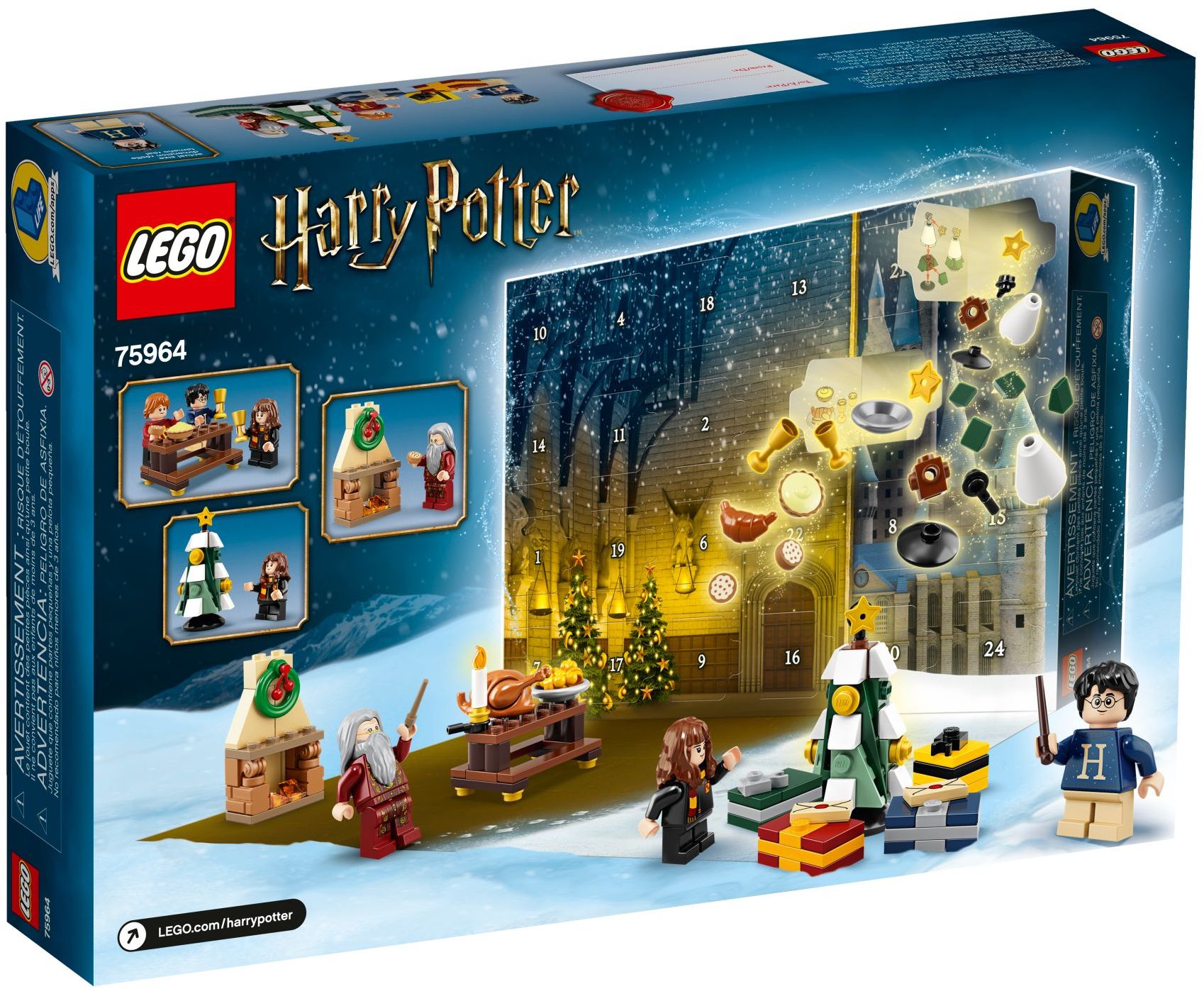 LEGO 75964 Harry Potter Advent Calendar 2023 - SuperSaverAU - view 6